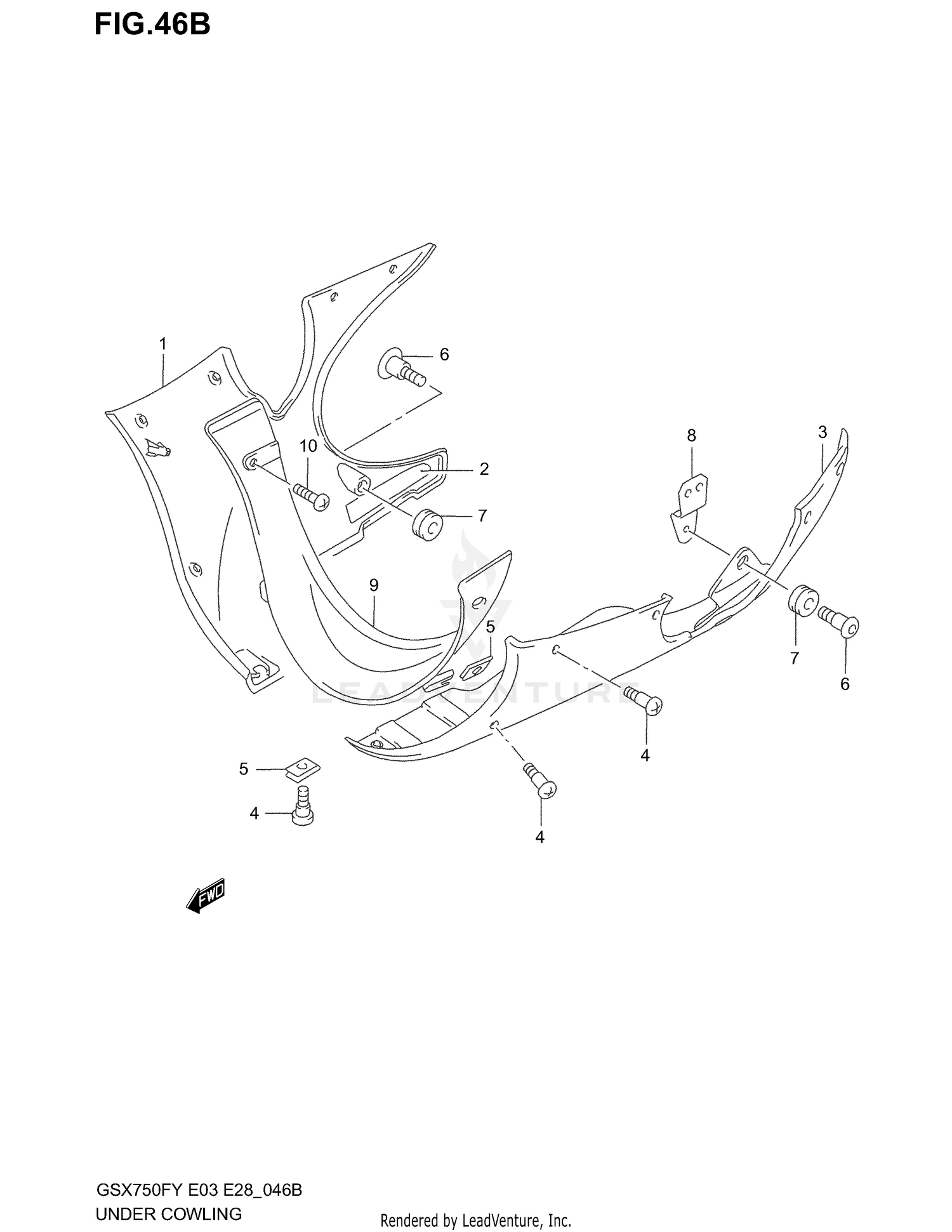 UNDER COWLING (MODEL K2/K3)