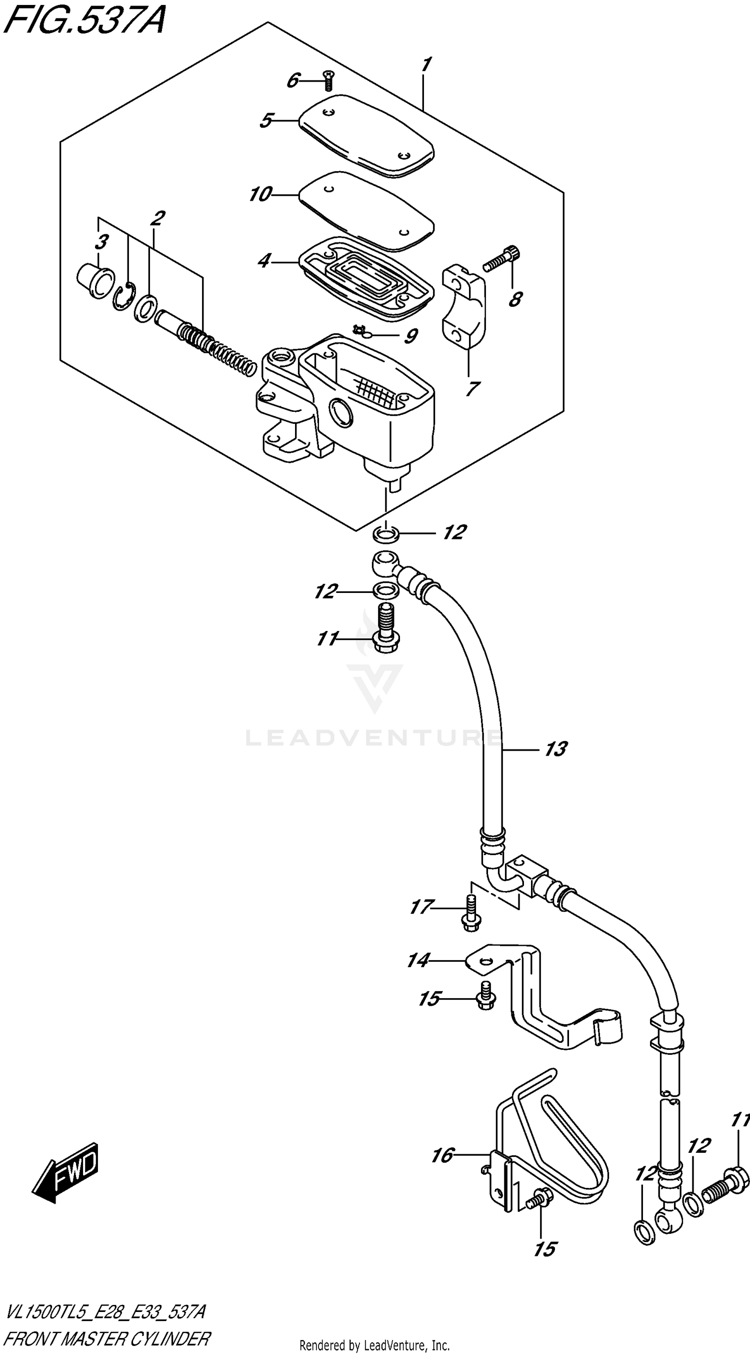 FRONT MASTER CYLINDER
