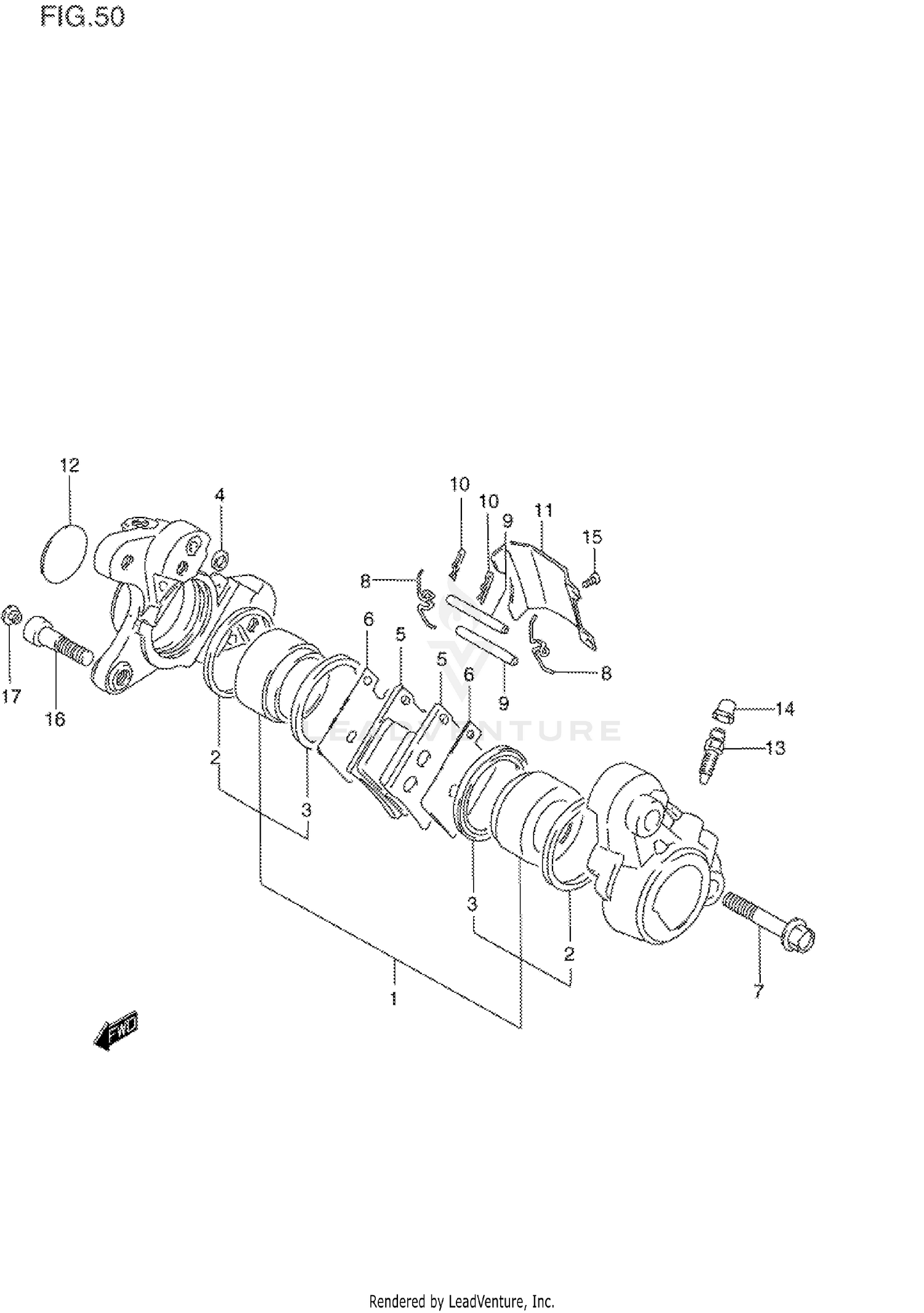 FRONT CALIPER (MODEL N)