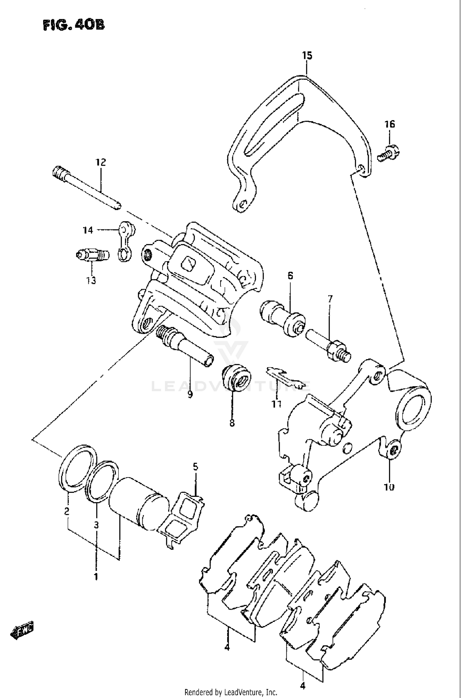 REAR CALIPERS (MODEL N)