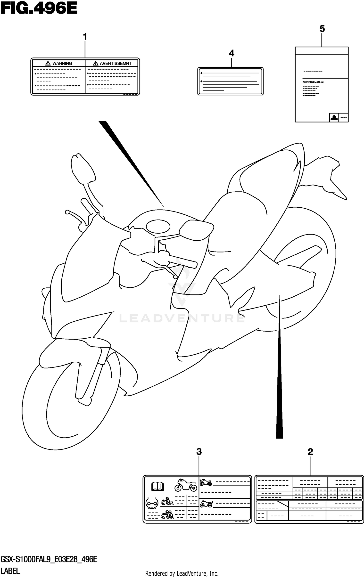 LABEL (GSX-S1000FYAL9 E28)
