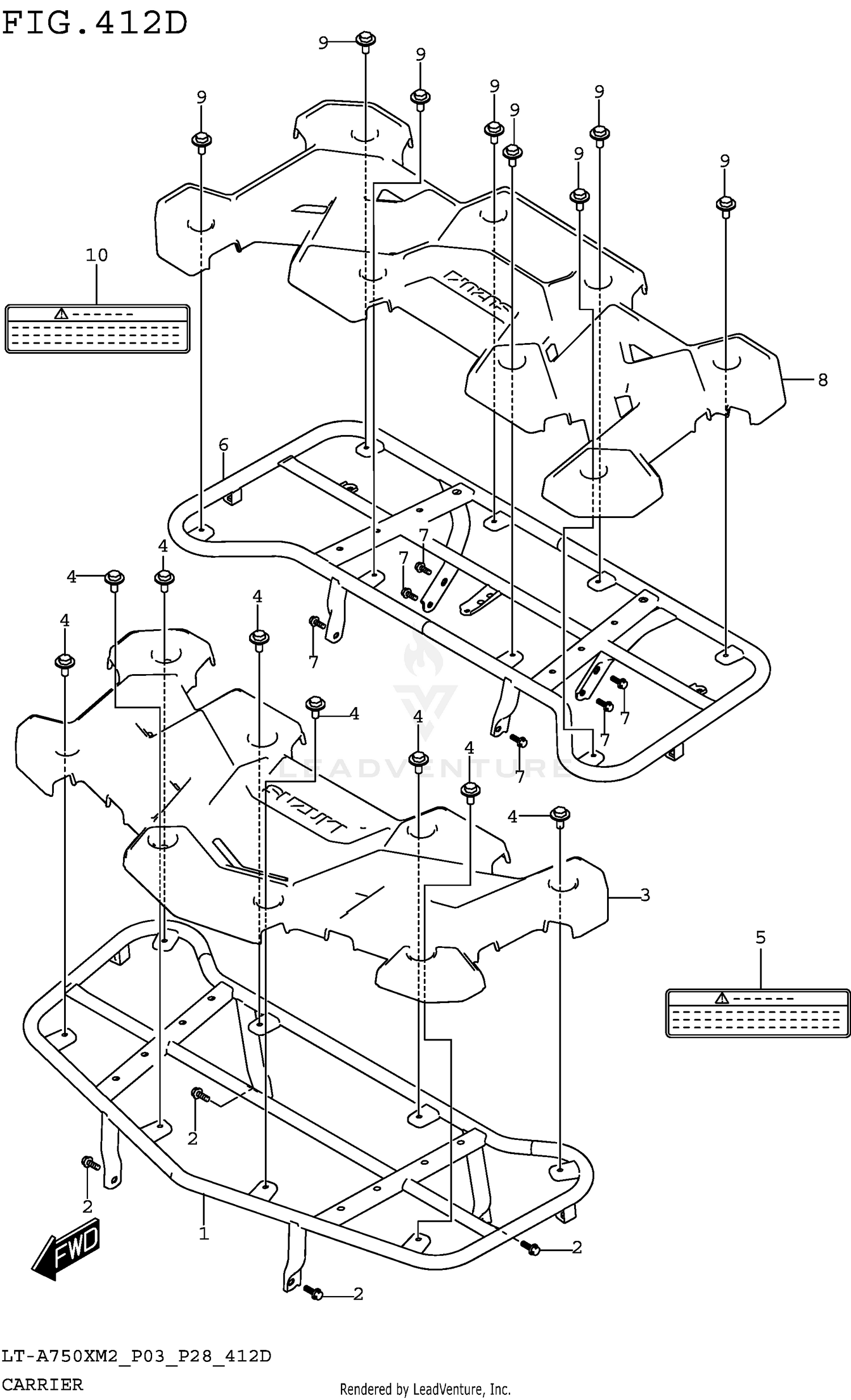 CARRIER (LT-A750XPM2 P03)
