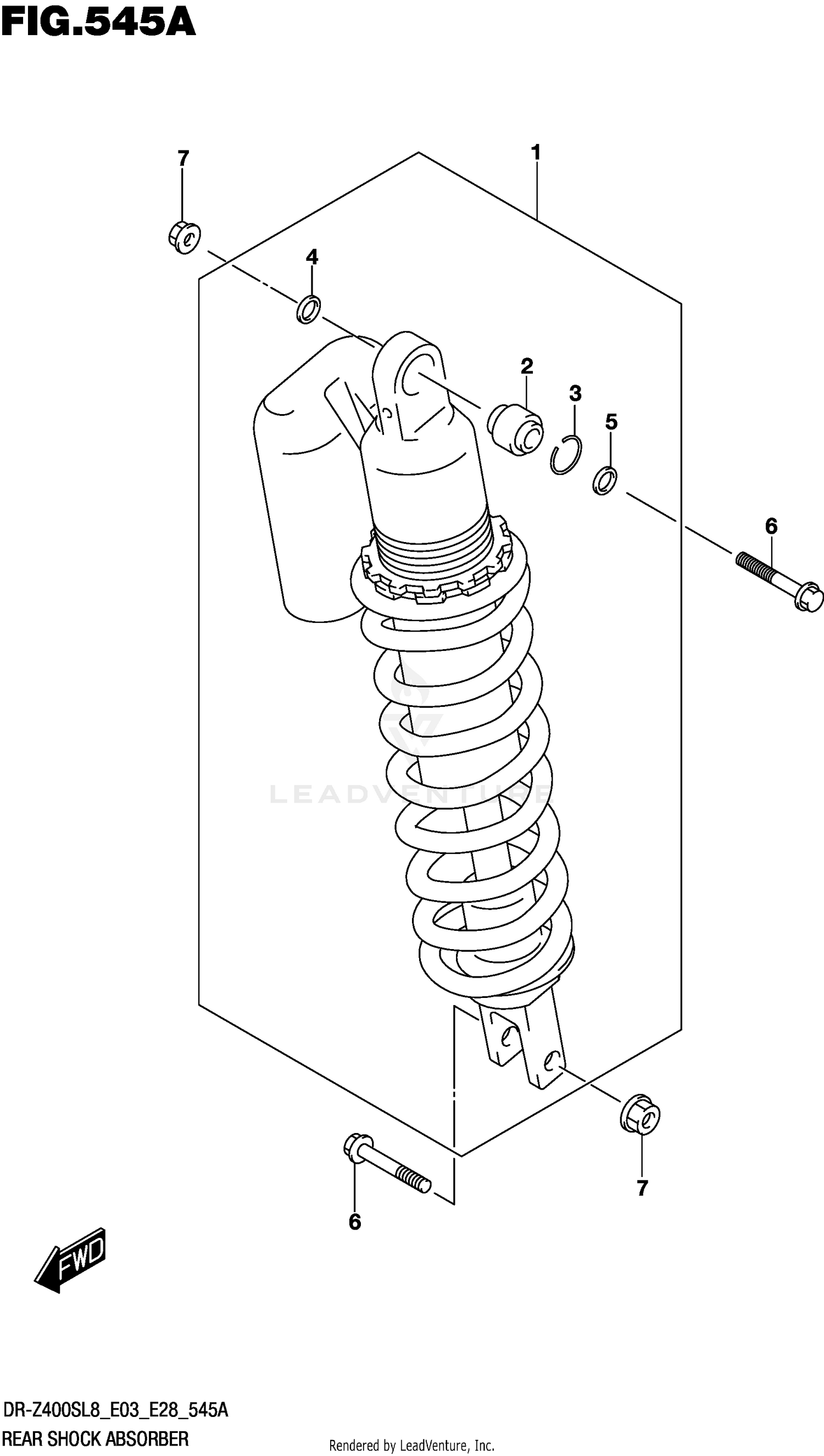 REAR SHOCK ABSORBER