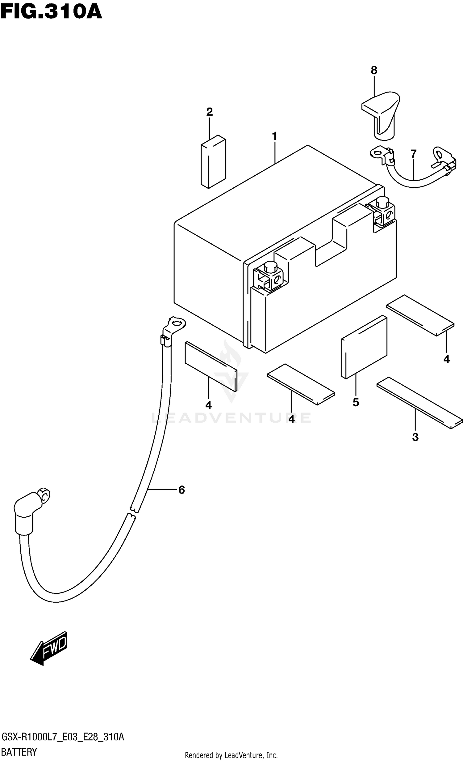 BATTERY (GSX-R1000L7 E03)