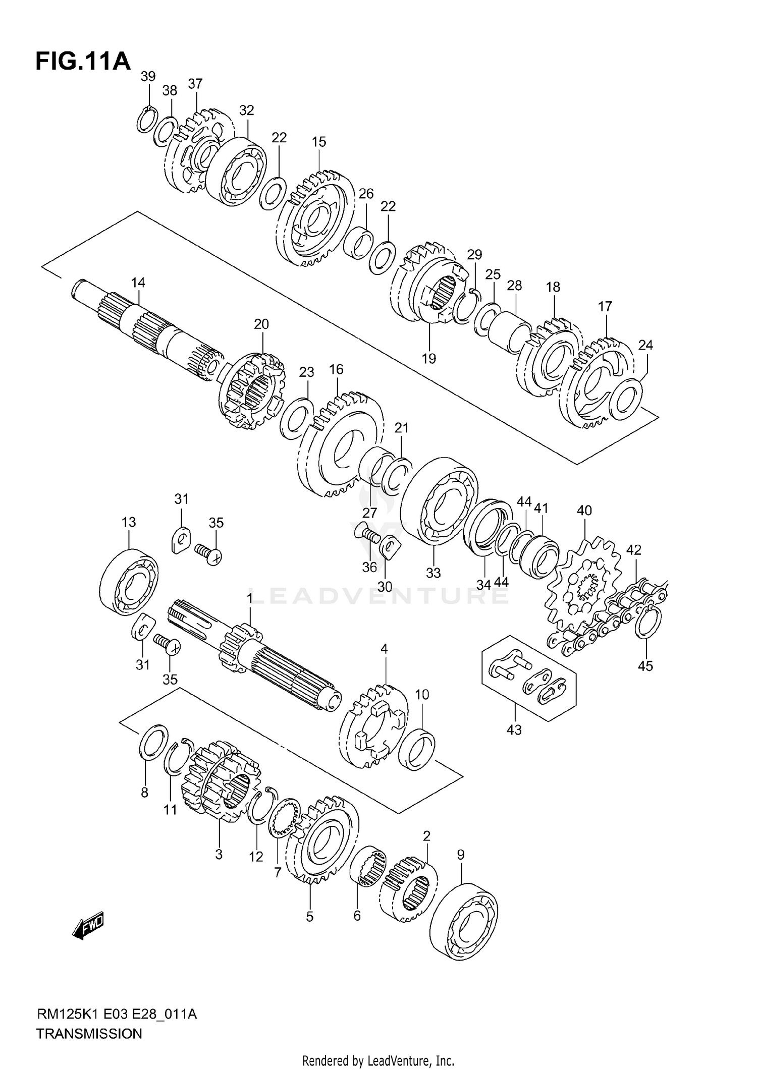 TRANSMISSION (MODEL K4/K5/K6)