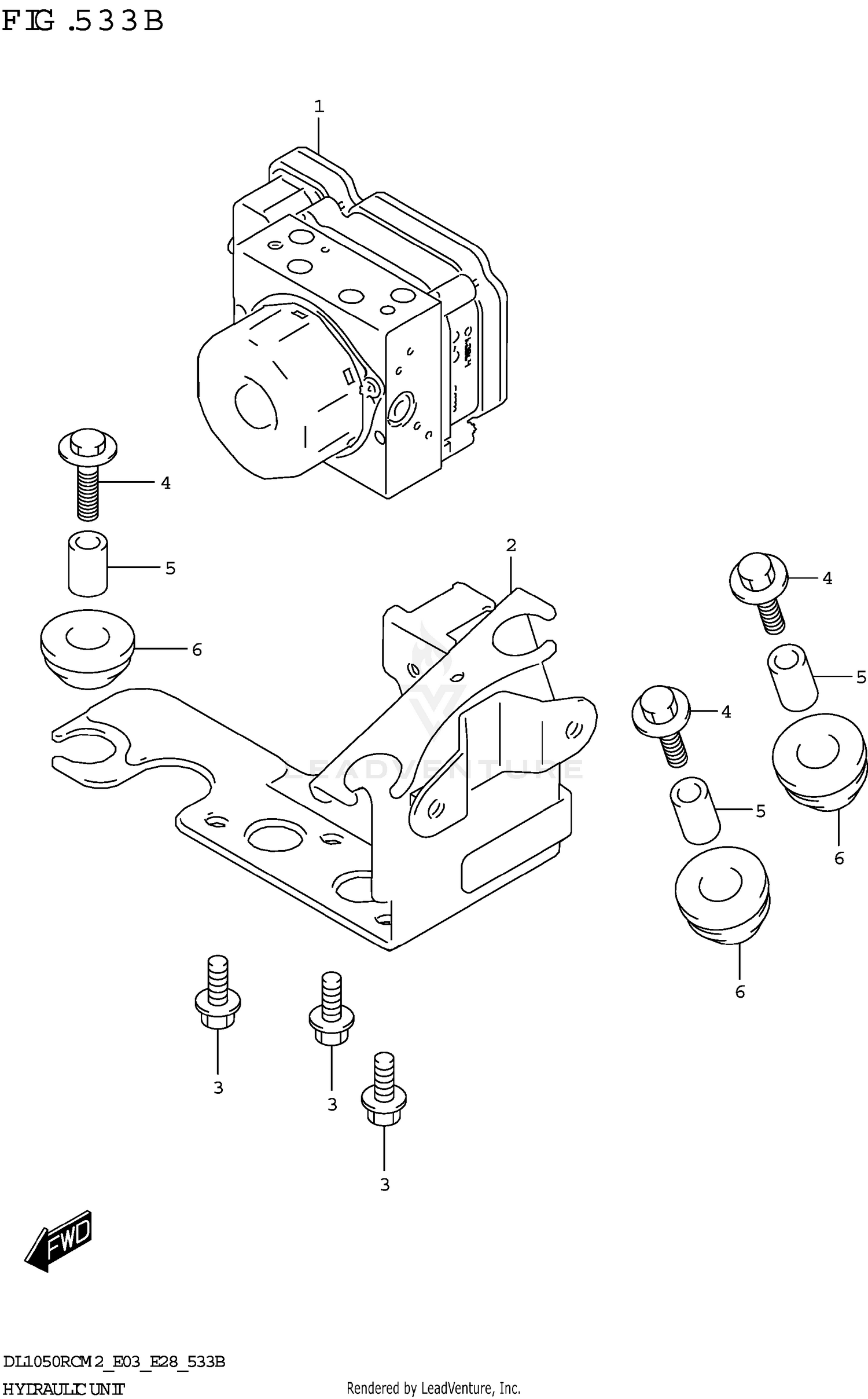 HYDRAULIC UNIT (DL1050RC)