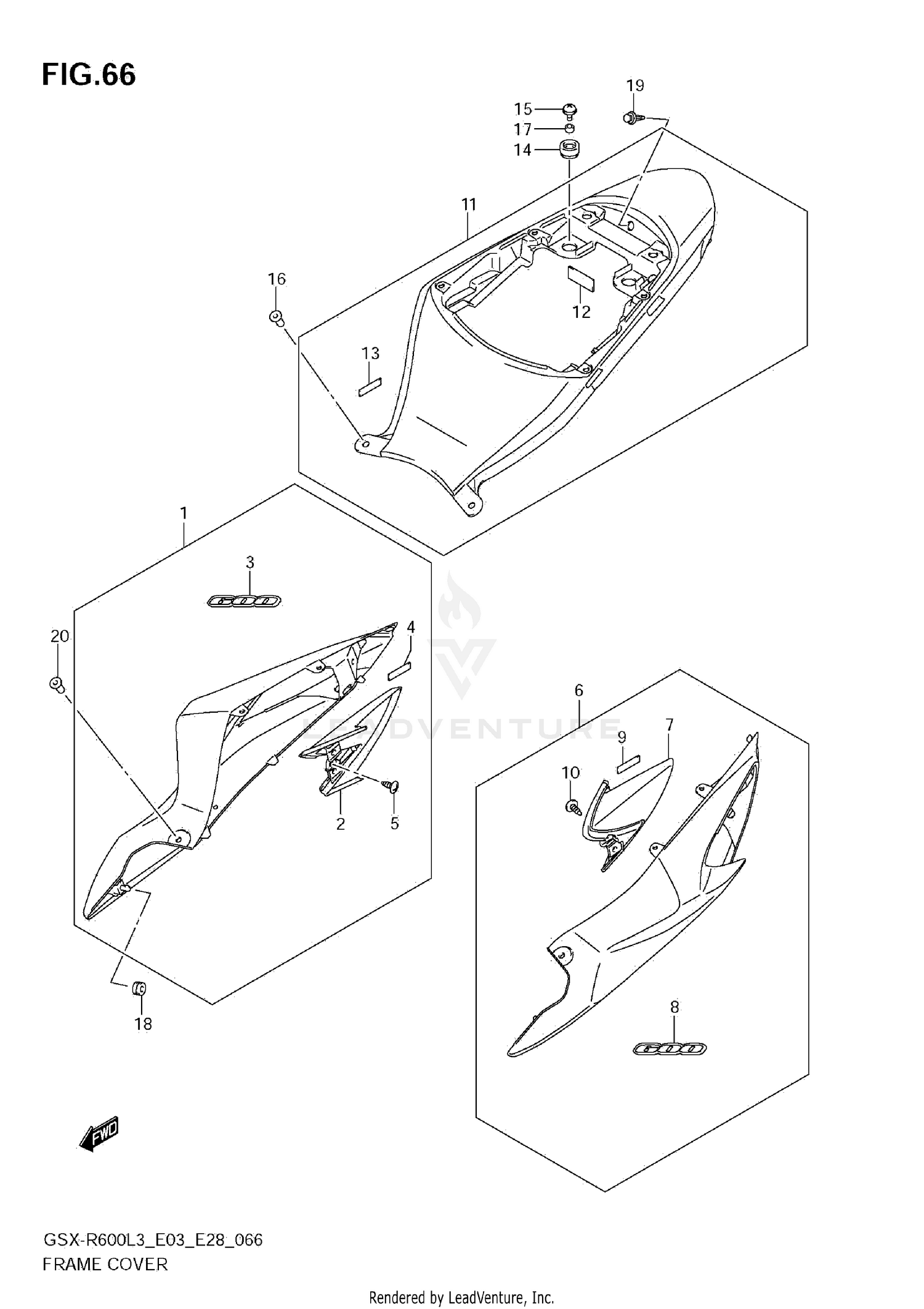 FRAME COVER (AGS,AGT)