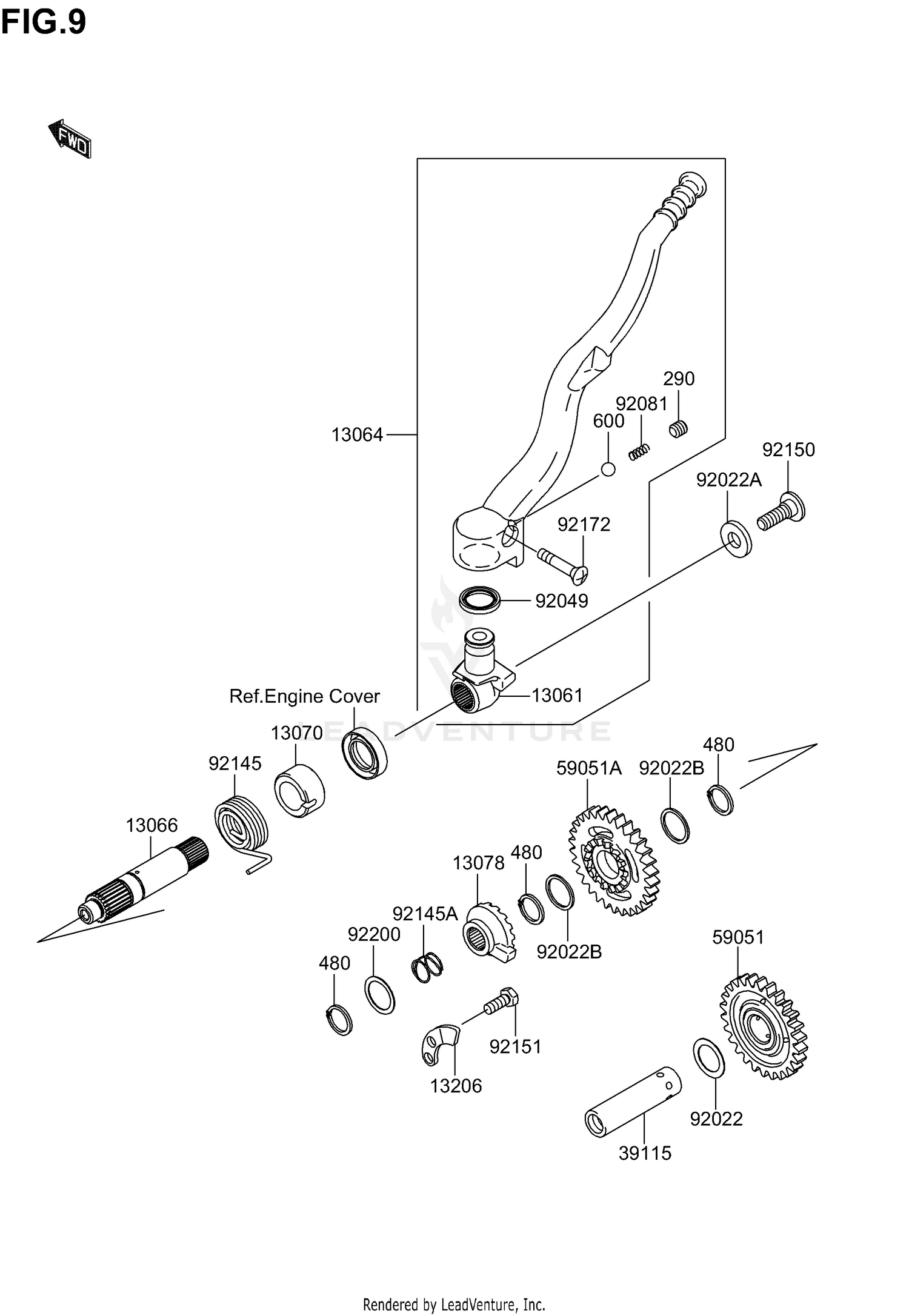 KICKSTARTER MECHANISM