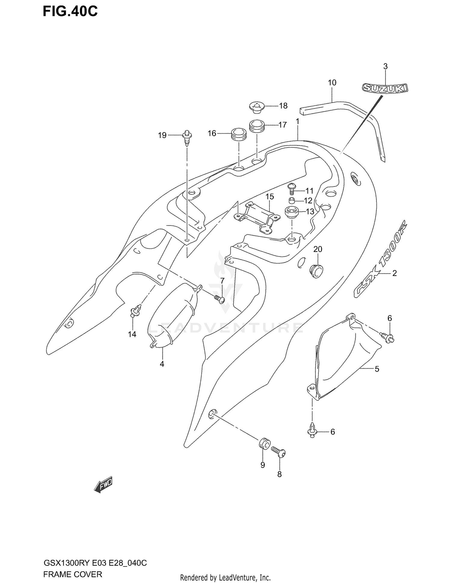 FRAME COVER (MODEL K2)
