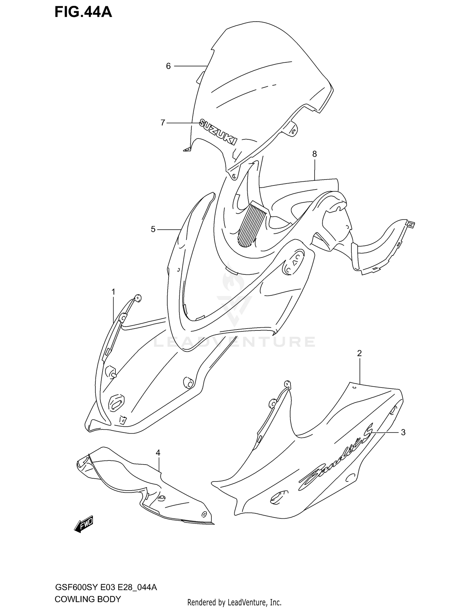 COWLING BODY (MODEL K1)
