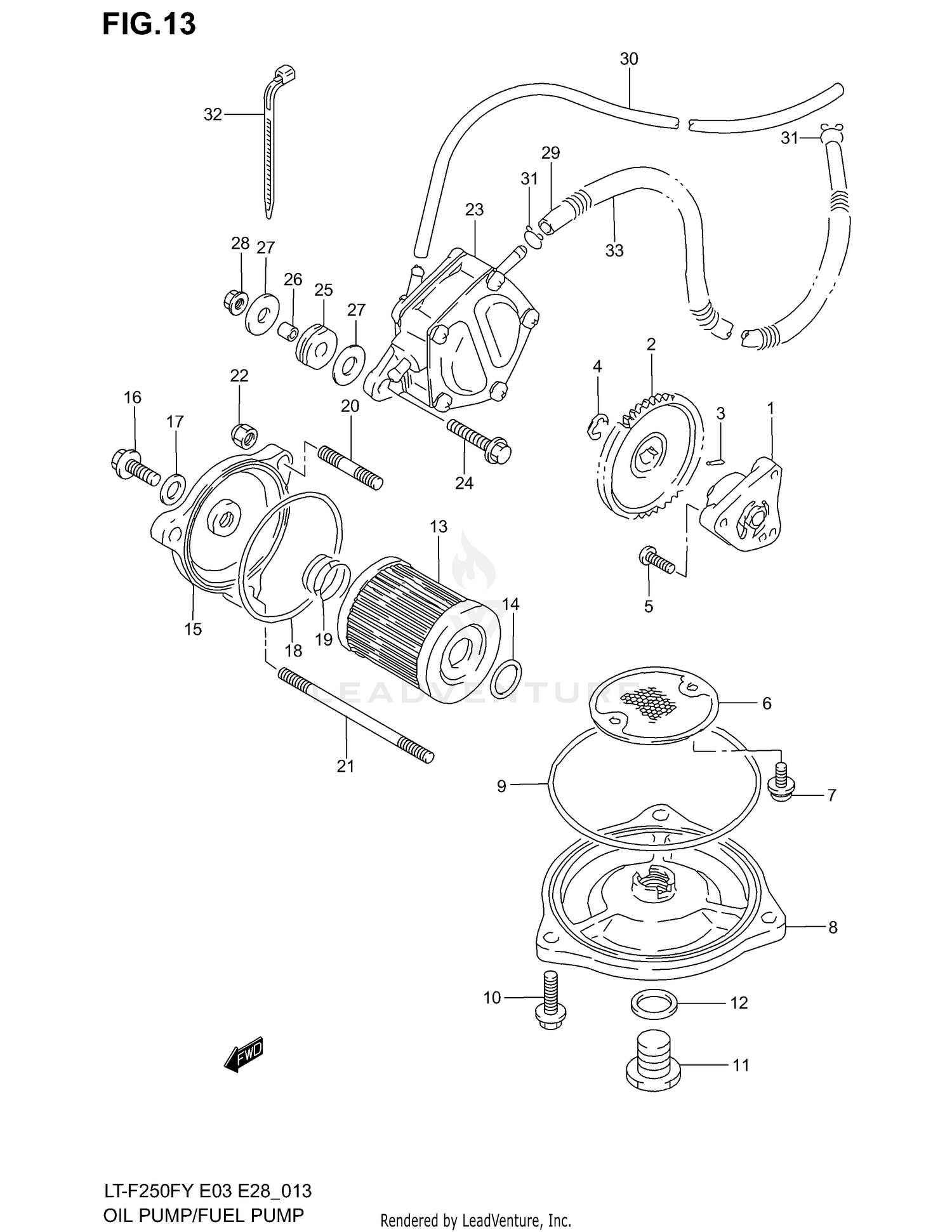 OIL PUMP - FUEL PUMP
