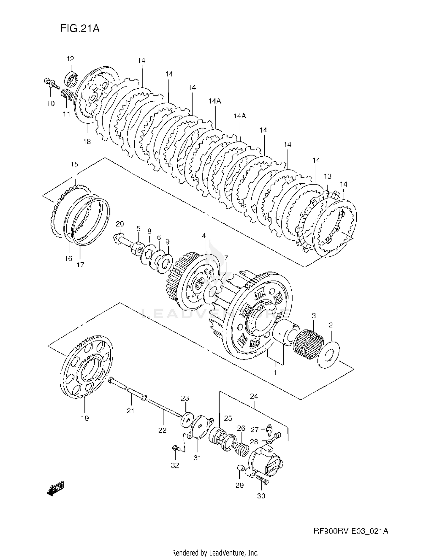 CLUTCH (MODEL S/T/V)