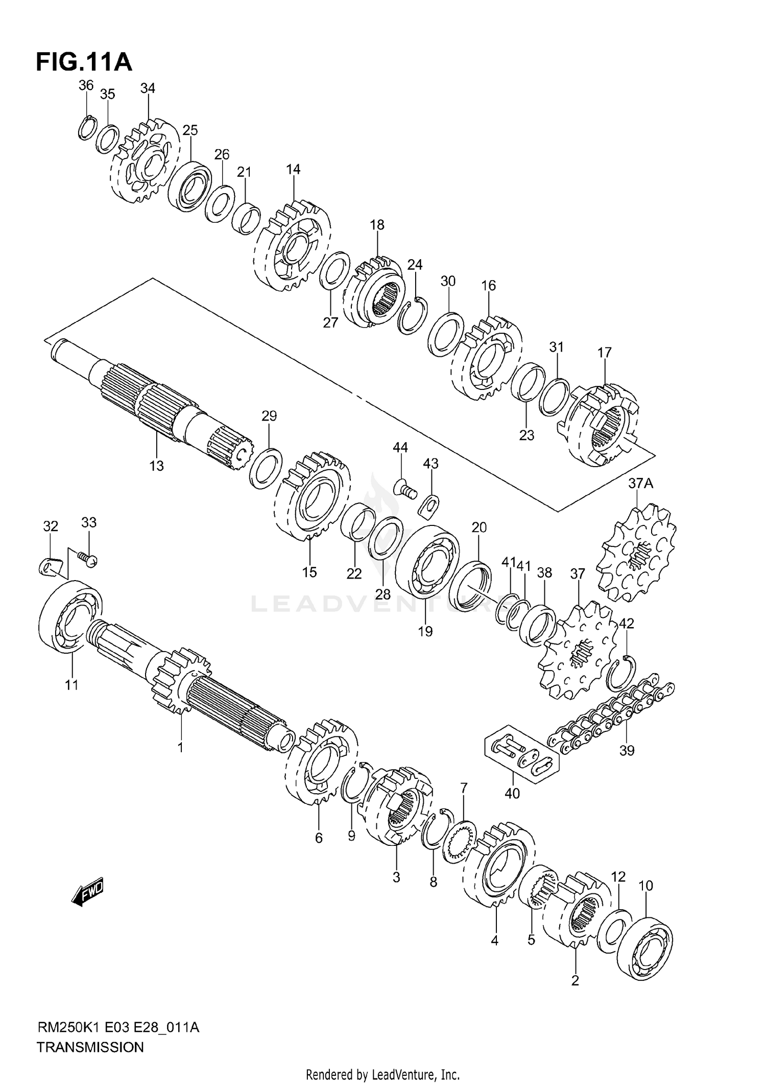 TRANSMISSION (MODEL K4/K5/K6)