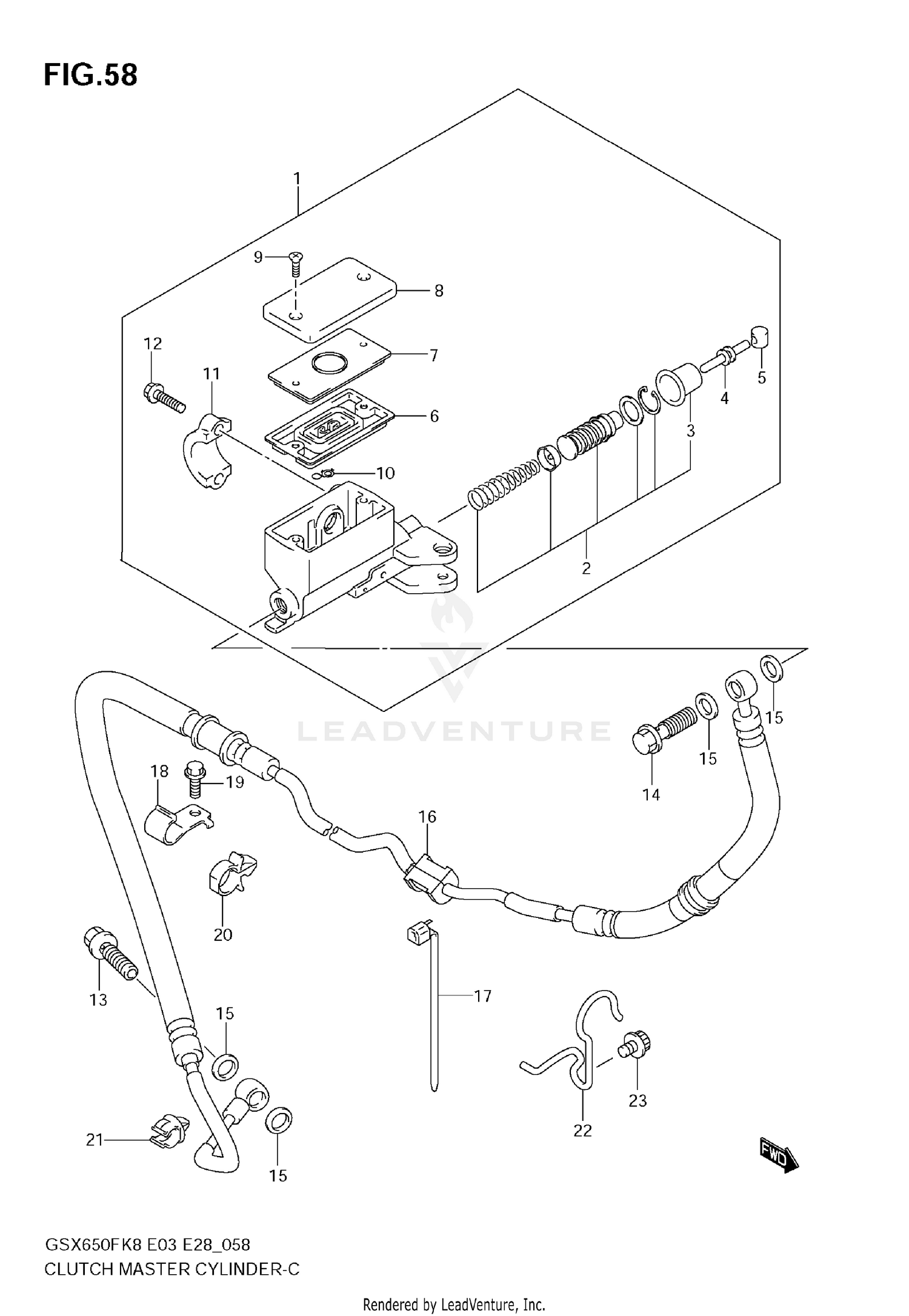CLUTCH MASTER CYLINDER