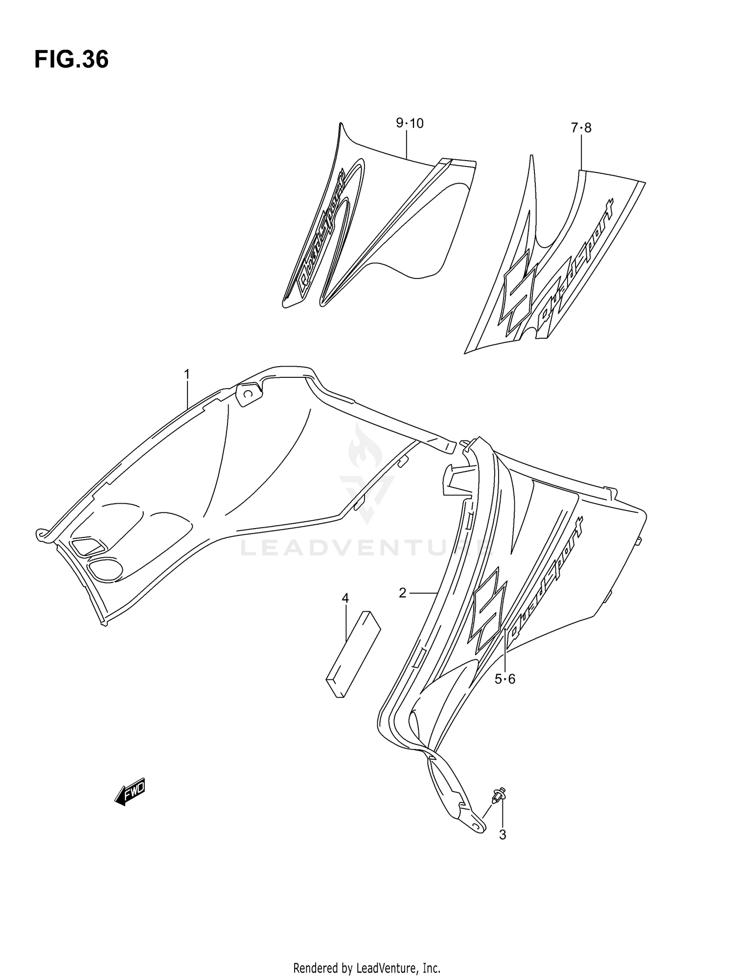 SIDE COVER (MODEL K3/K4)