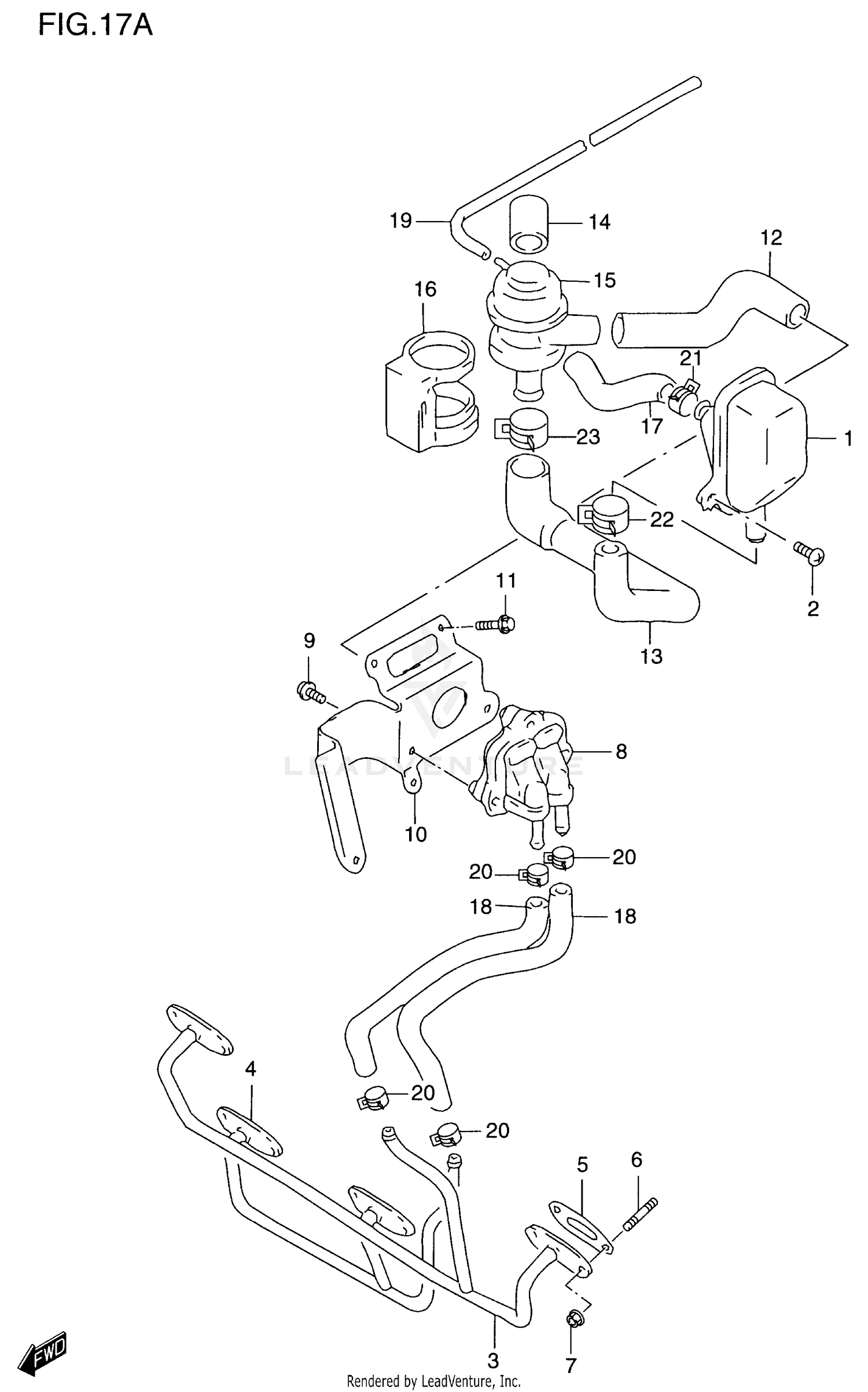 SECOND AIR (GSF1200SAV E33)