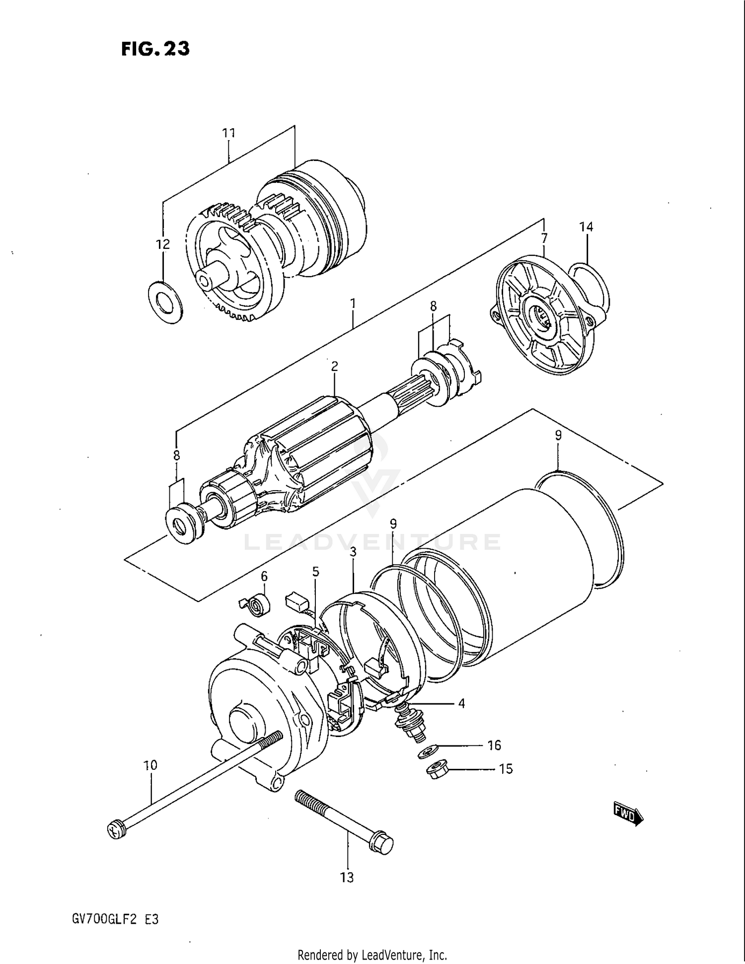 STARTING MOTOR