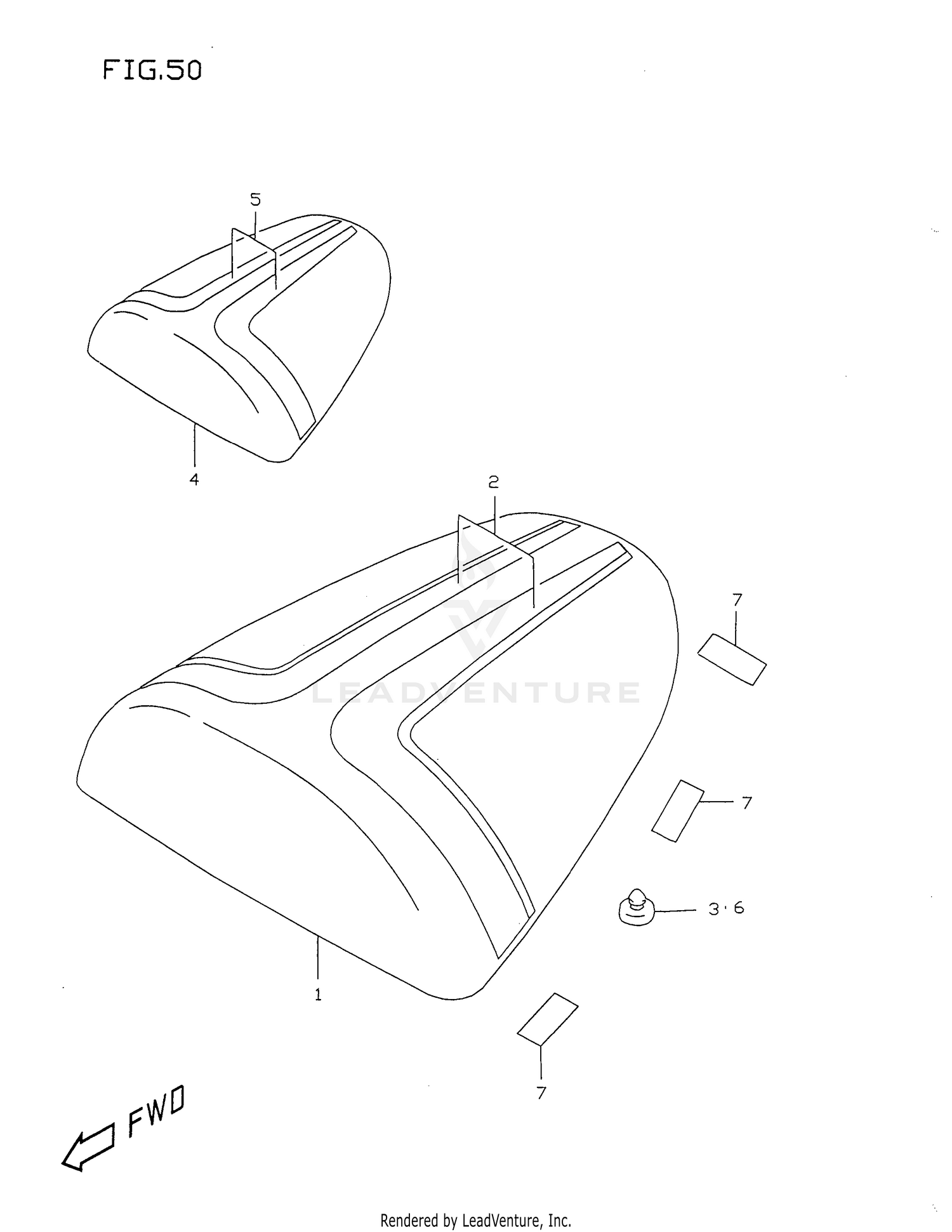SEAT TAIL BOX (MODEL T)