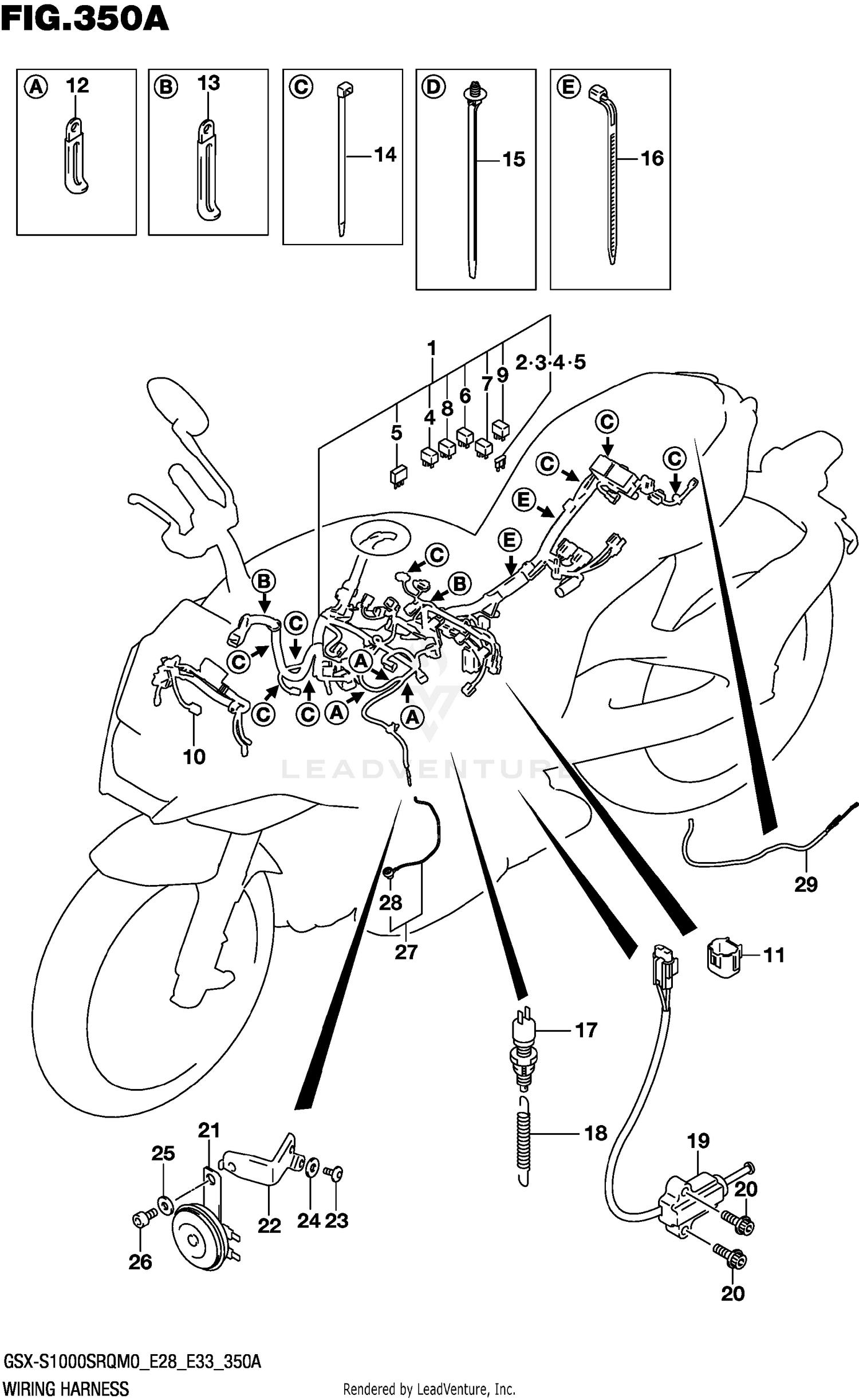 WIRING HARNESS (E28)