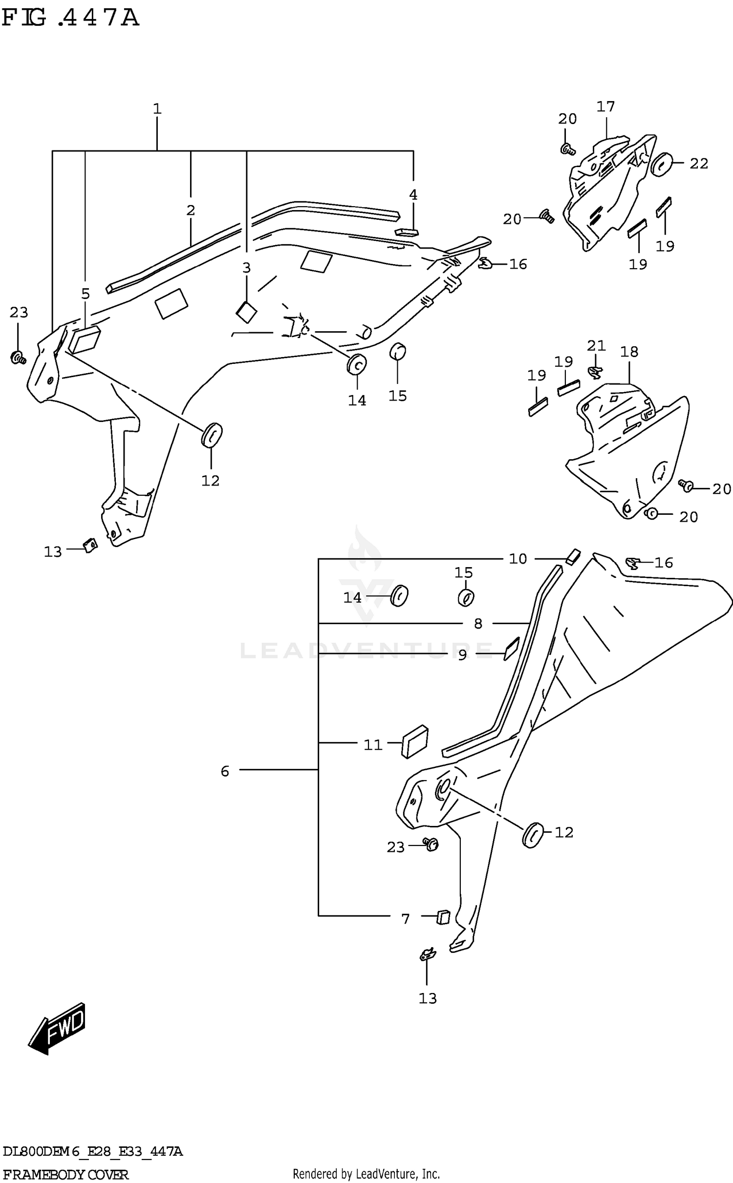 FRAME BODY COVER