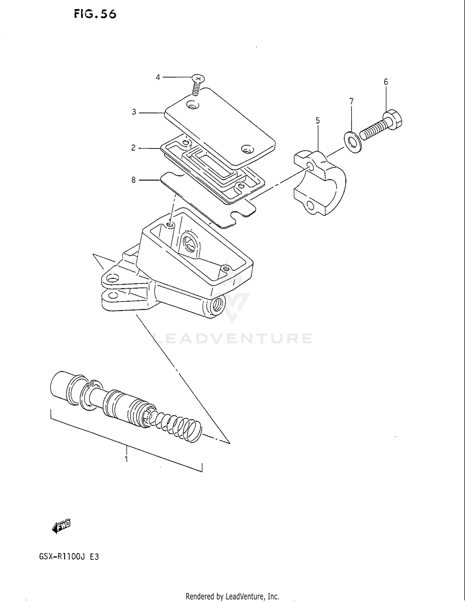 FRONT MASTER CYLINDER