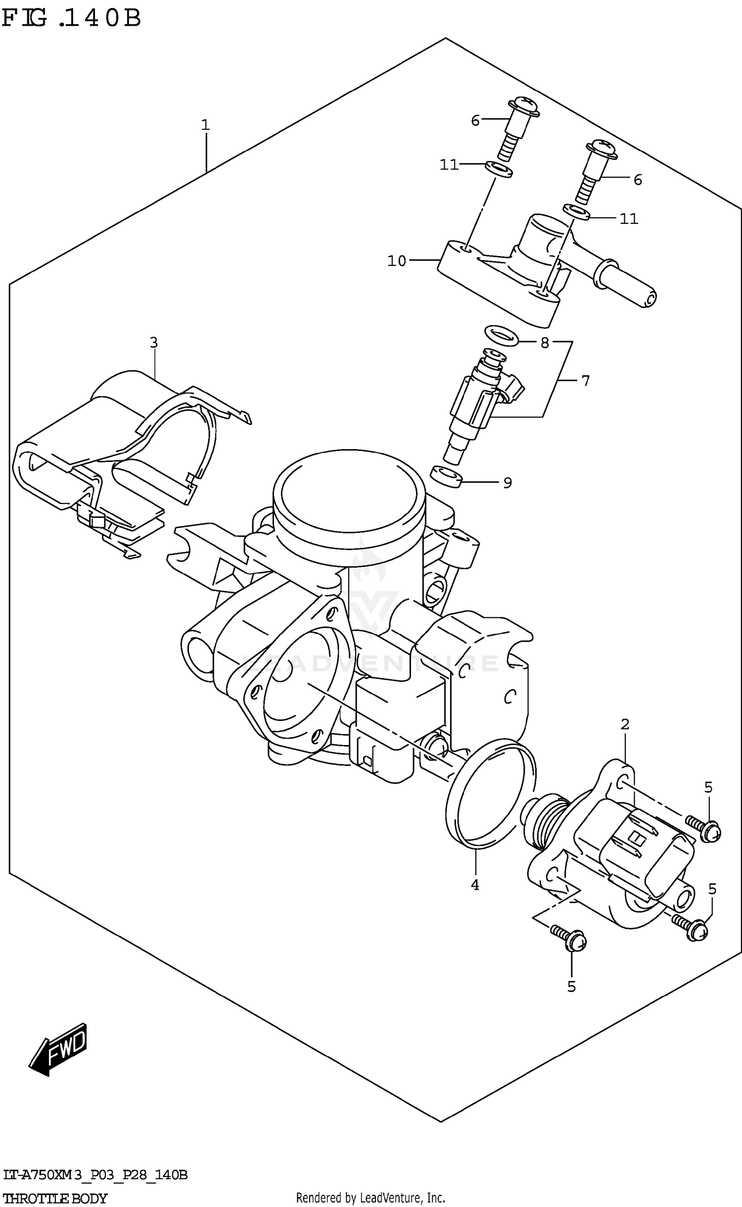 THROTTLE BODY (P33)