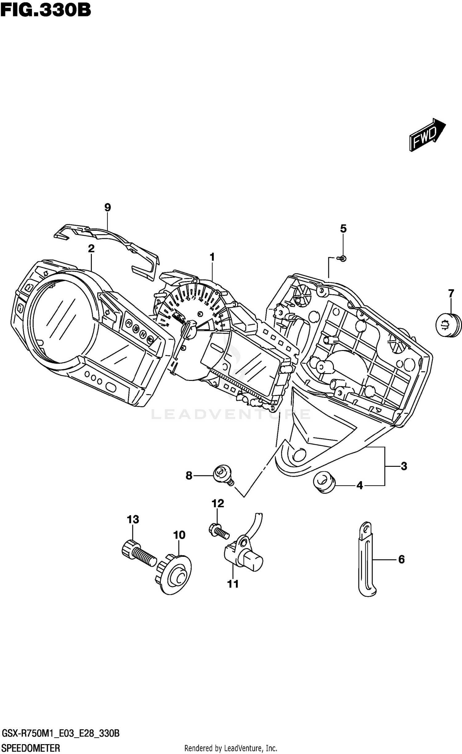 SPEEDOMETER (E03,E33)