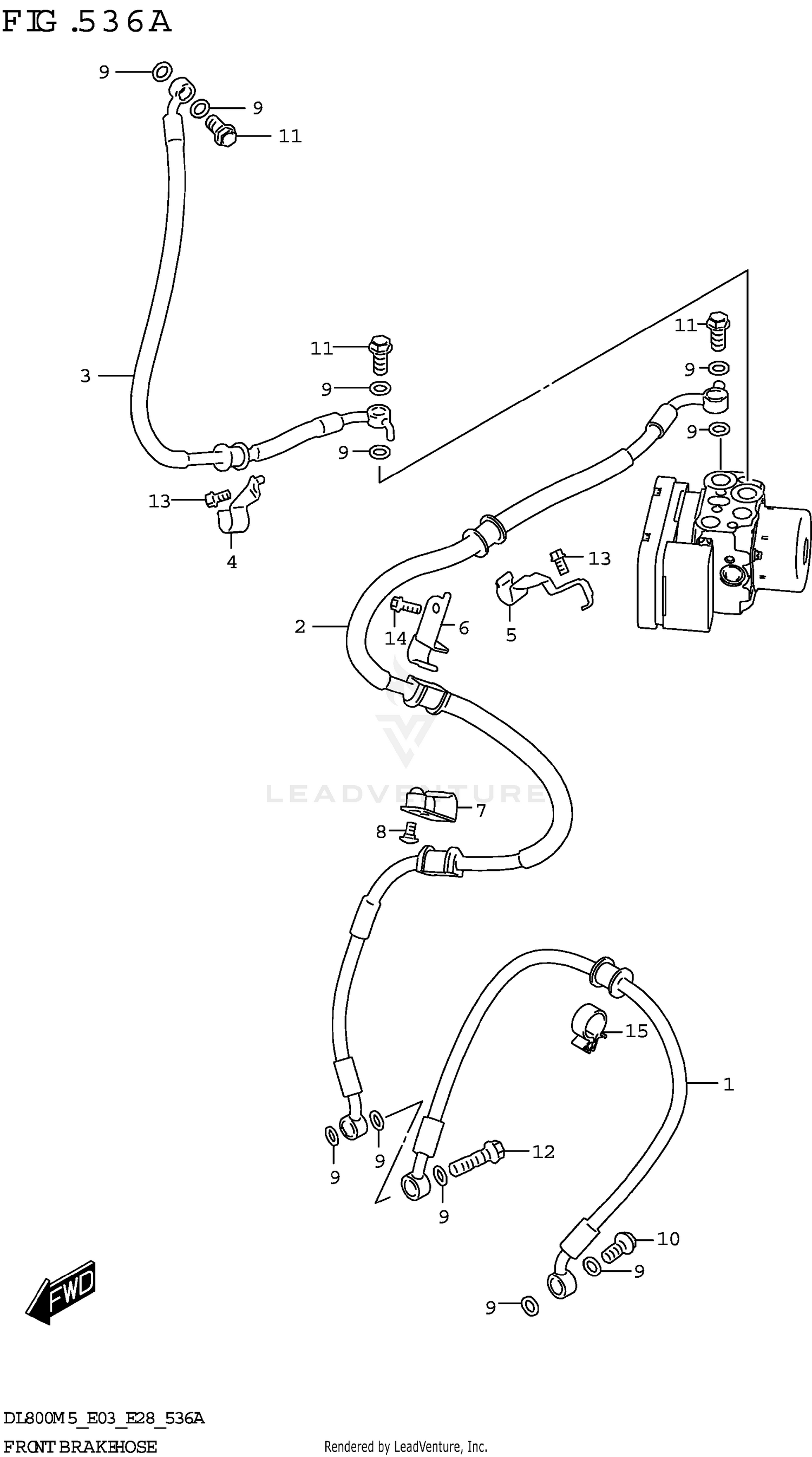 FRONT BRAKE HOSE