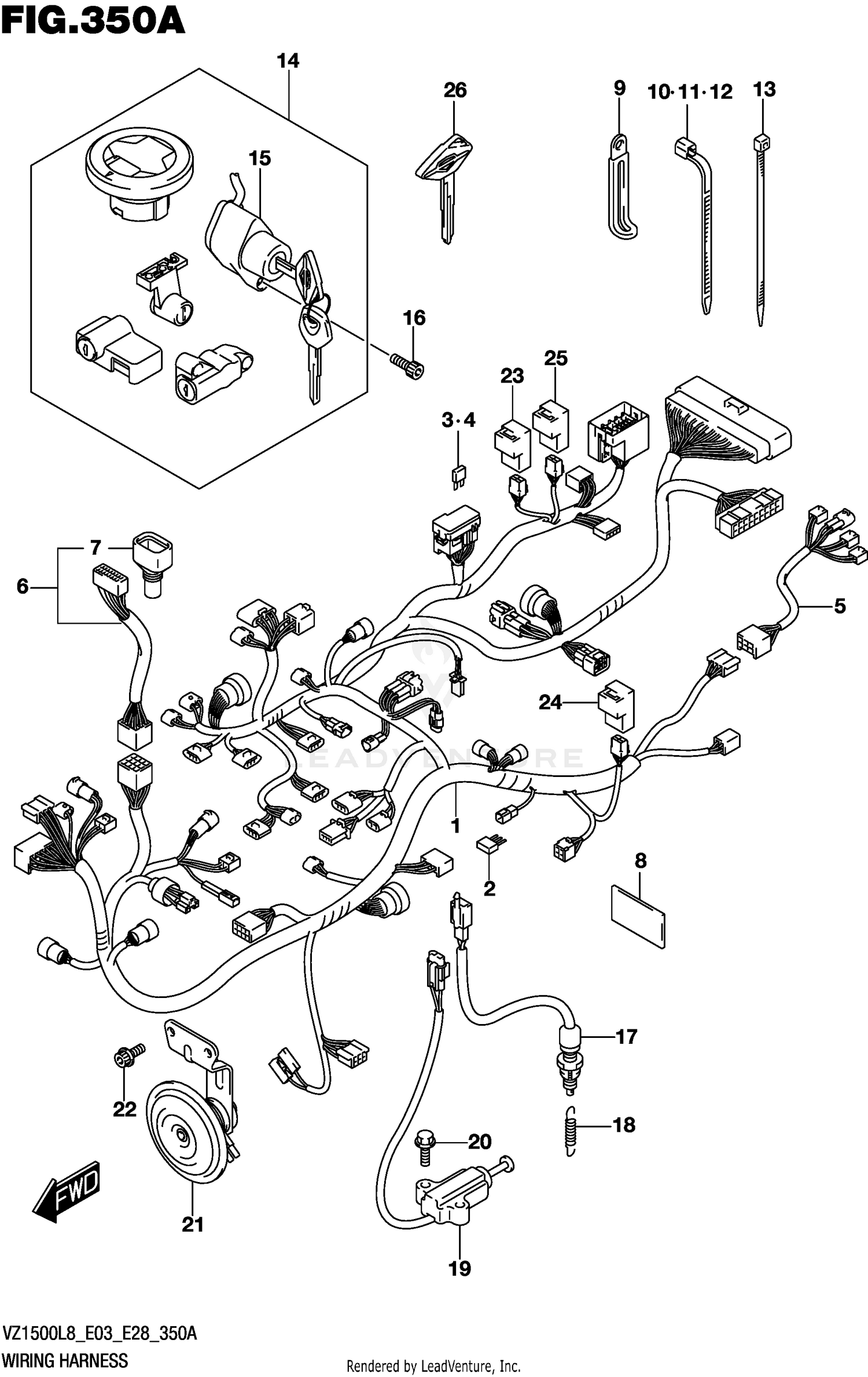 WIRING HARNESS (VZ1500L8 E03)