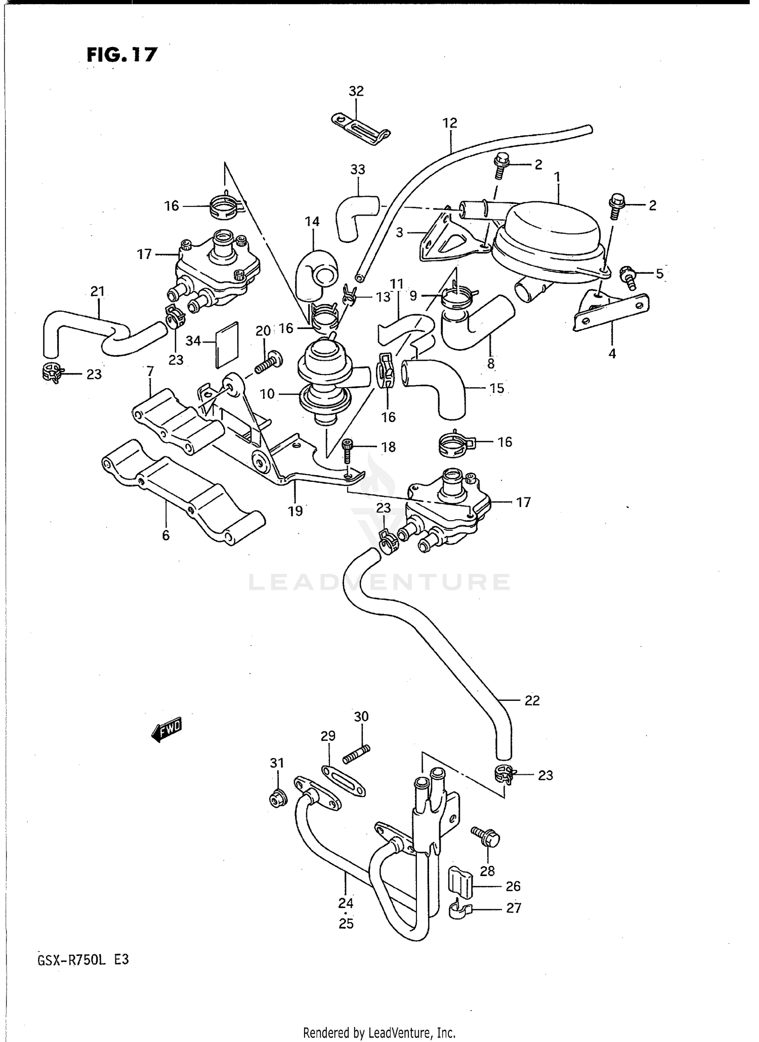 SECOND AIR (MODEL J/K