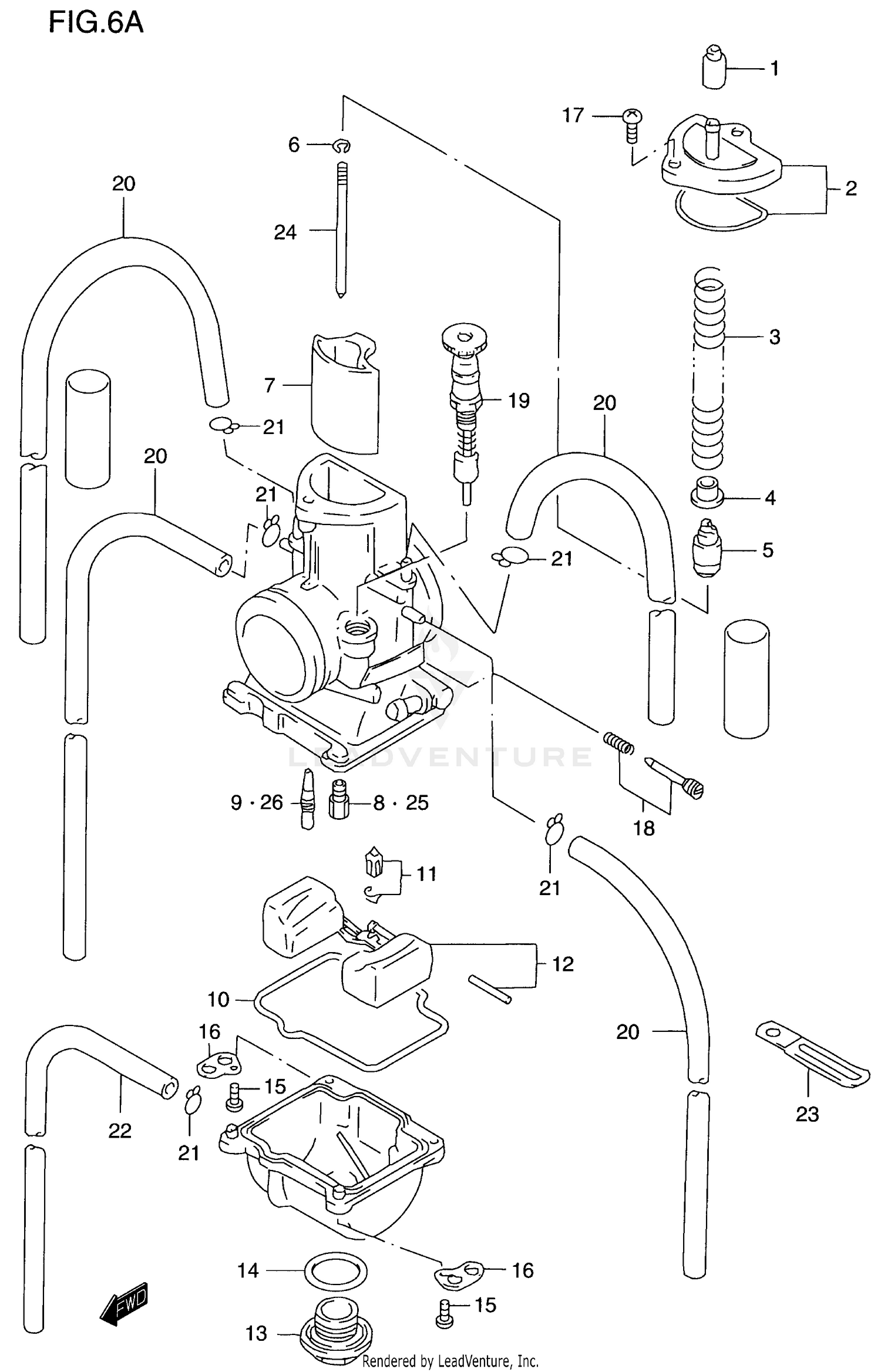 CARBURETOR (MODEL W)
