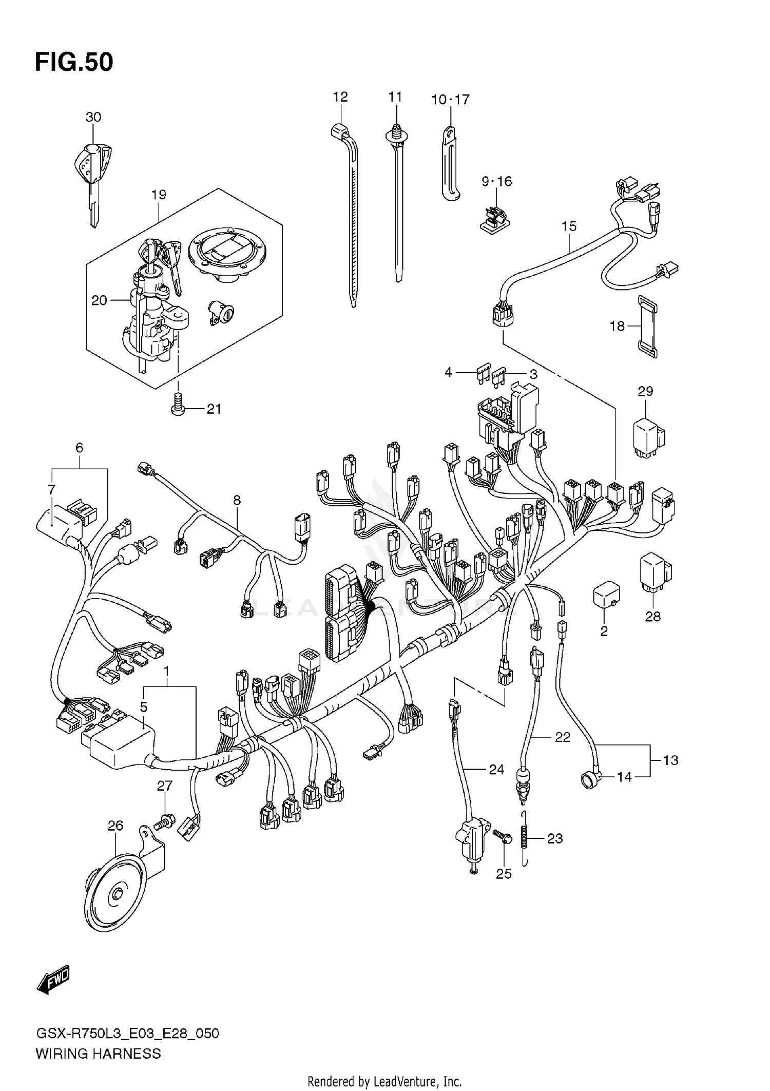 WIRING HARNESS (E03)