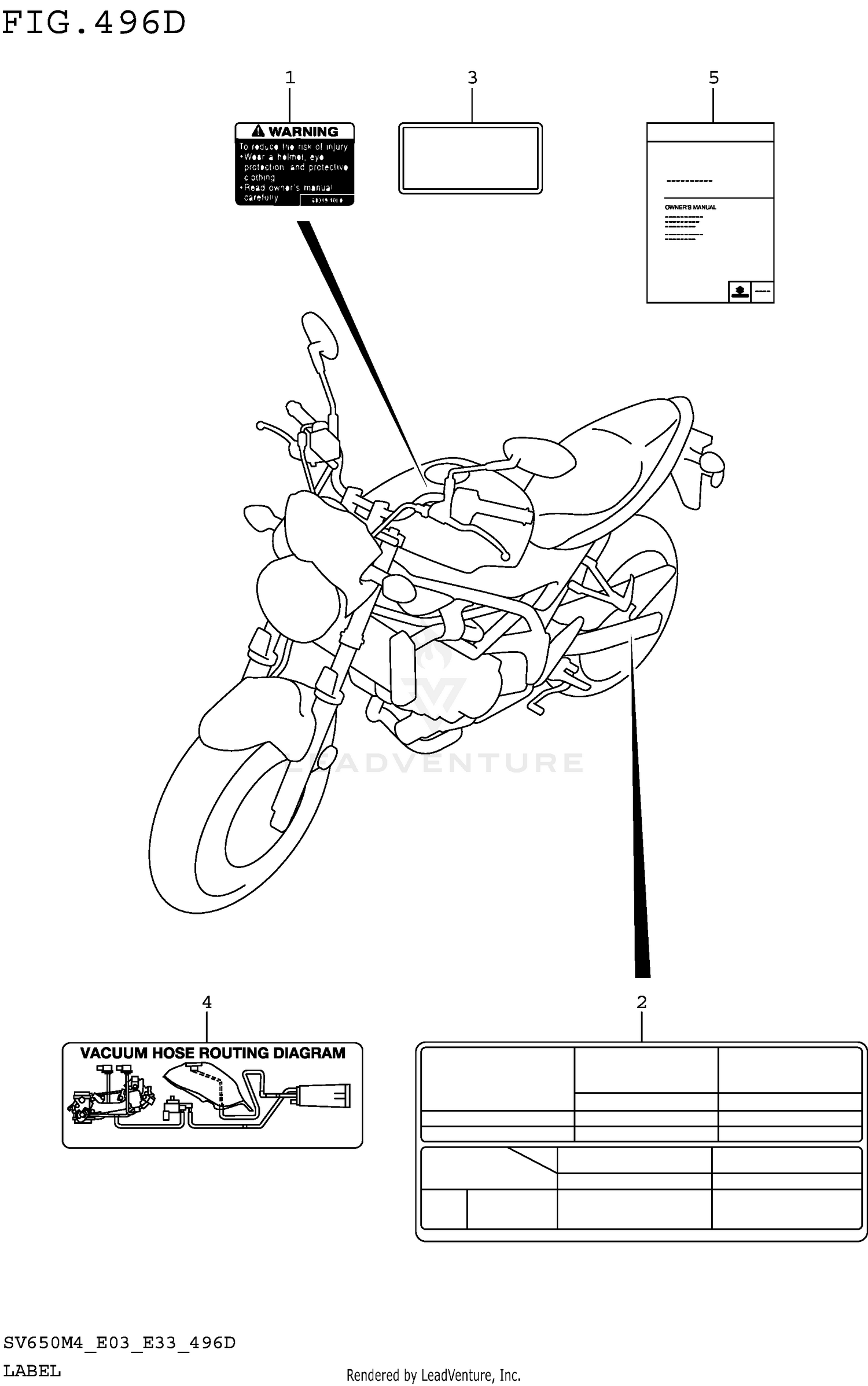 LABEL (SV650AM4 E33)