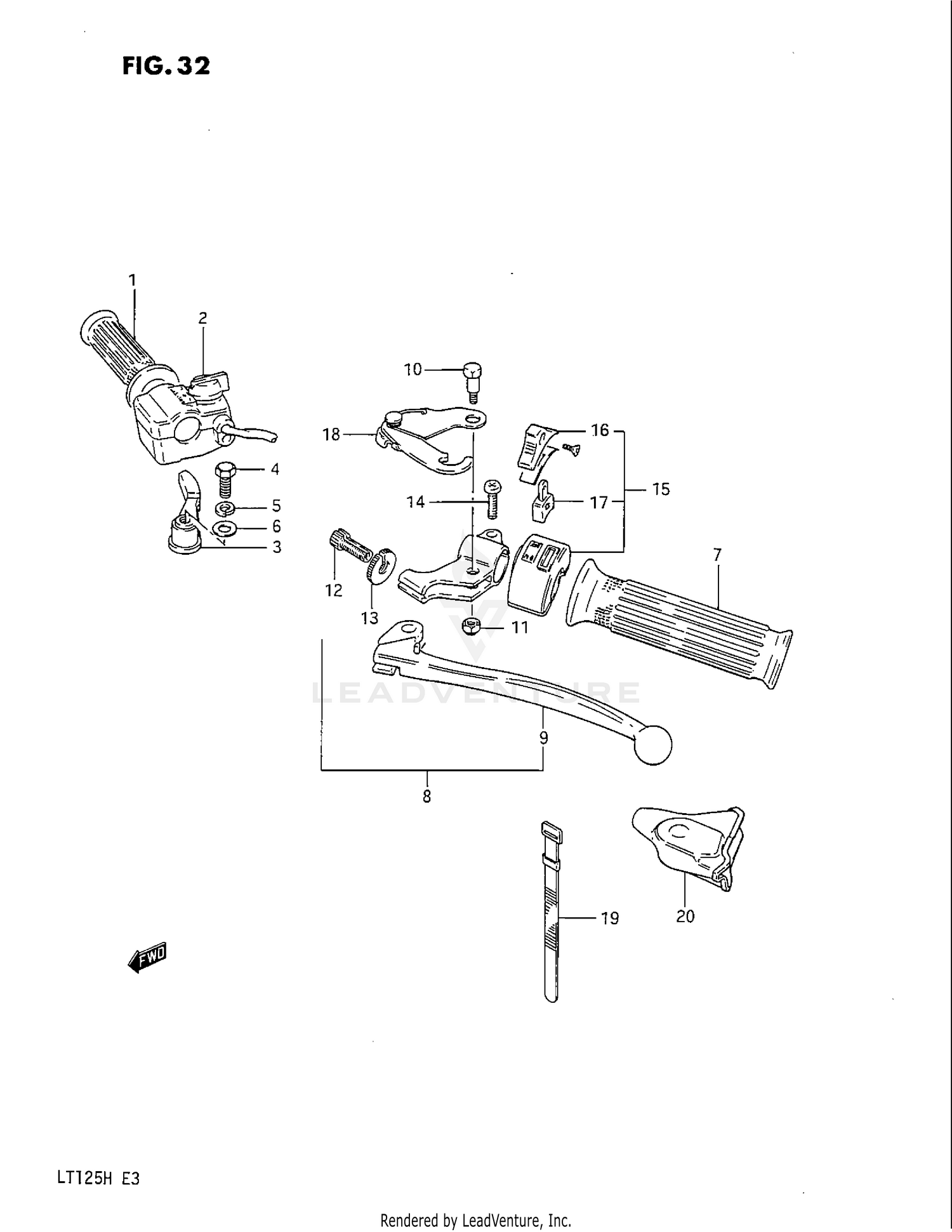 HANDLE SWITCH (MODEL F/G)
