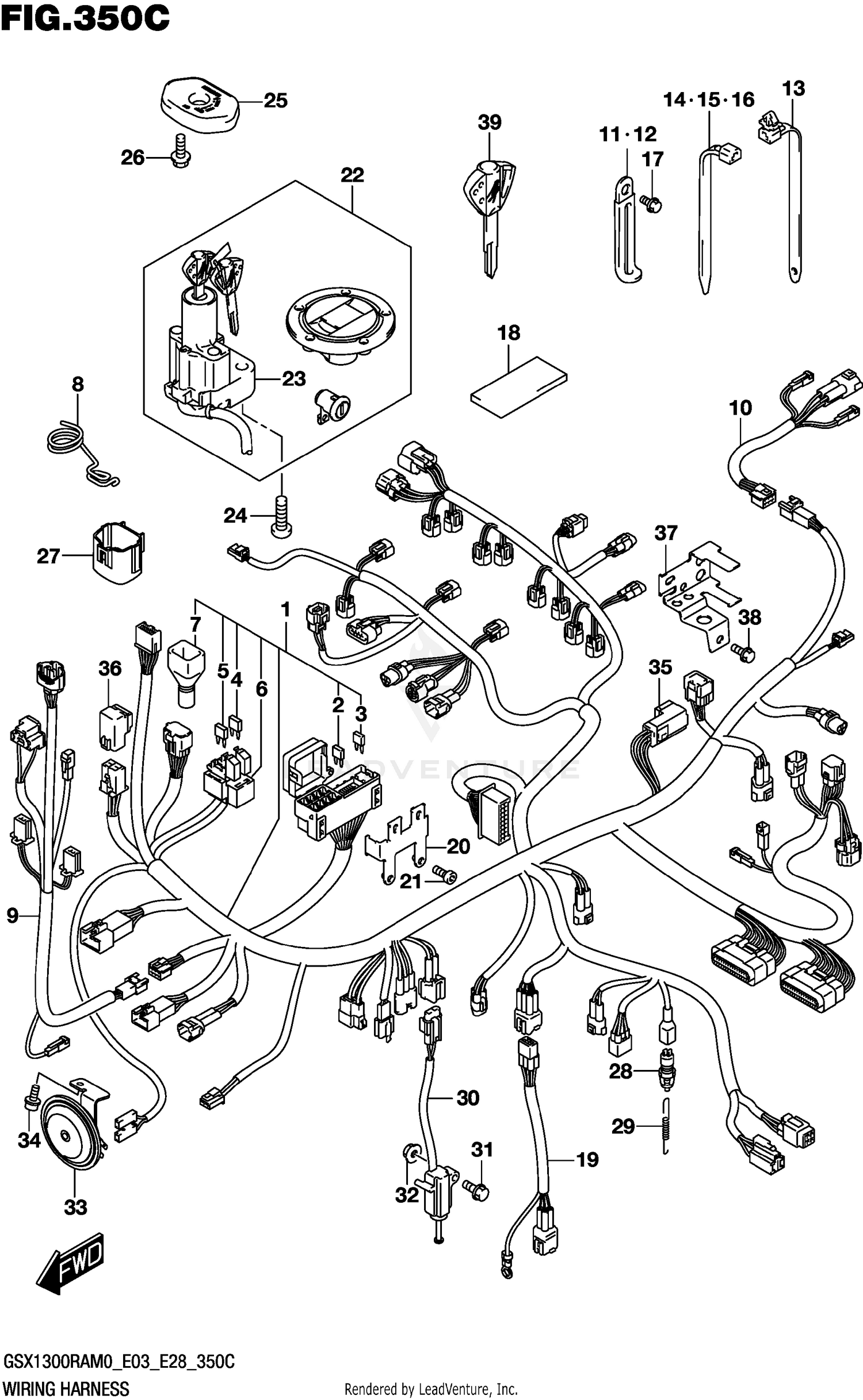WIRING HARNESS (E33)