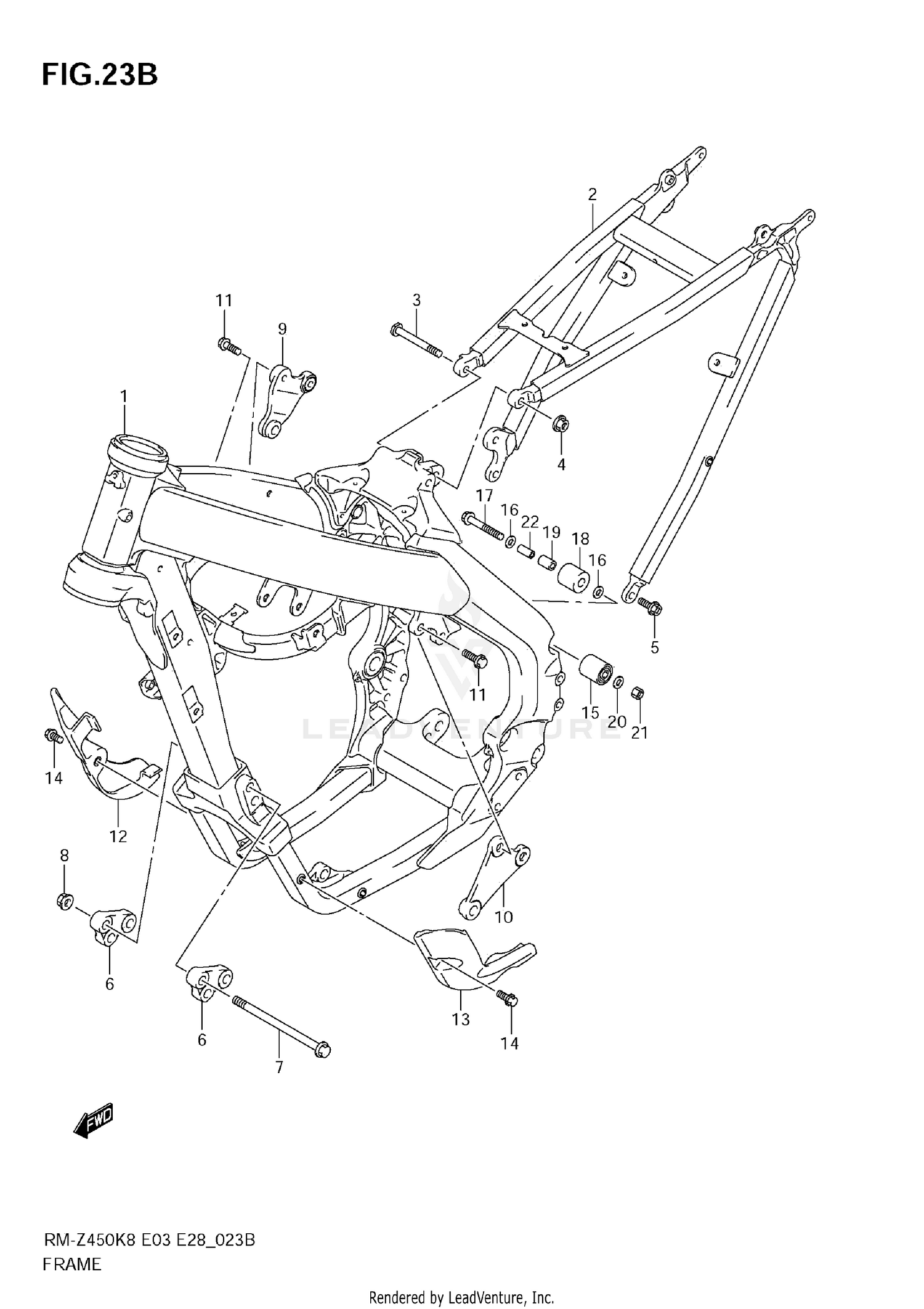 FRAME (RM-Z450 L1)