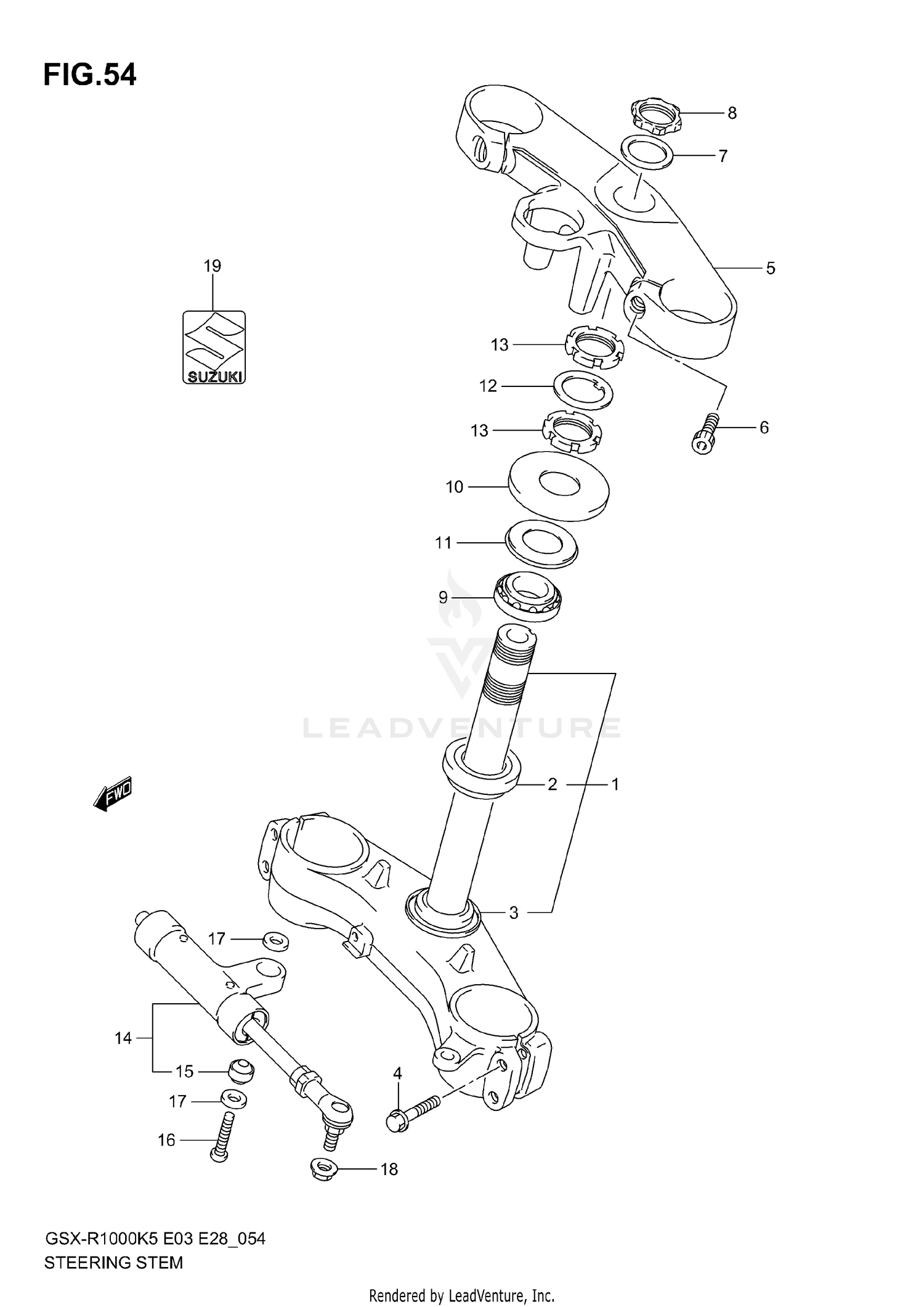 STEERING STEM