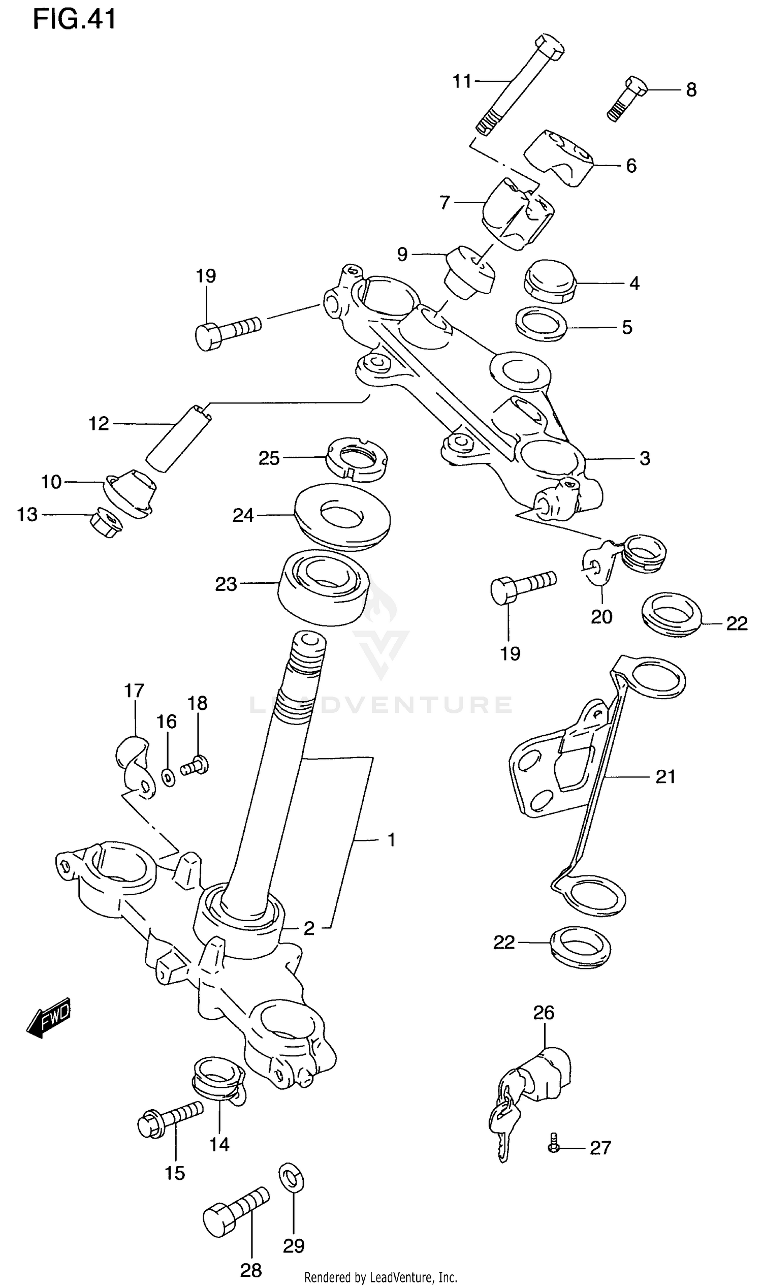 STEERING STEM