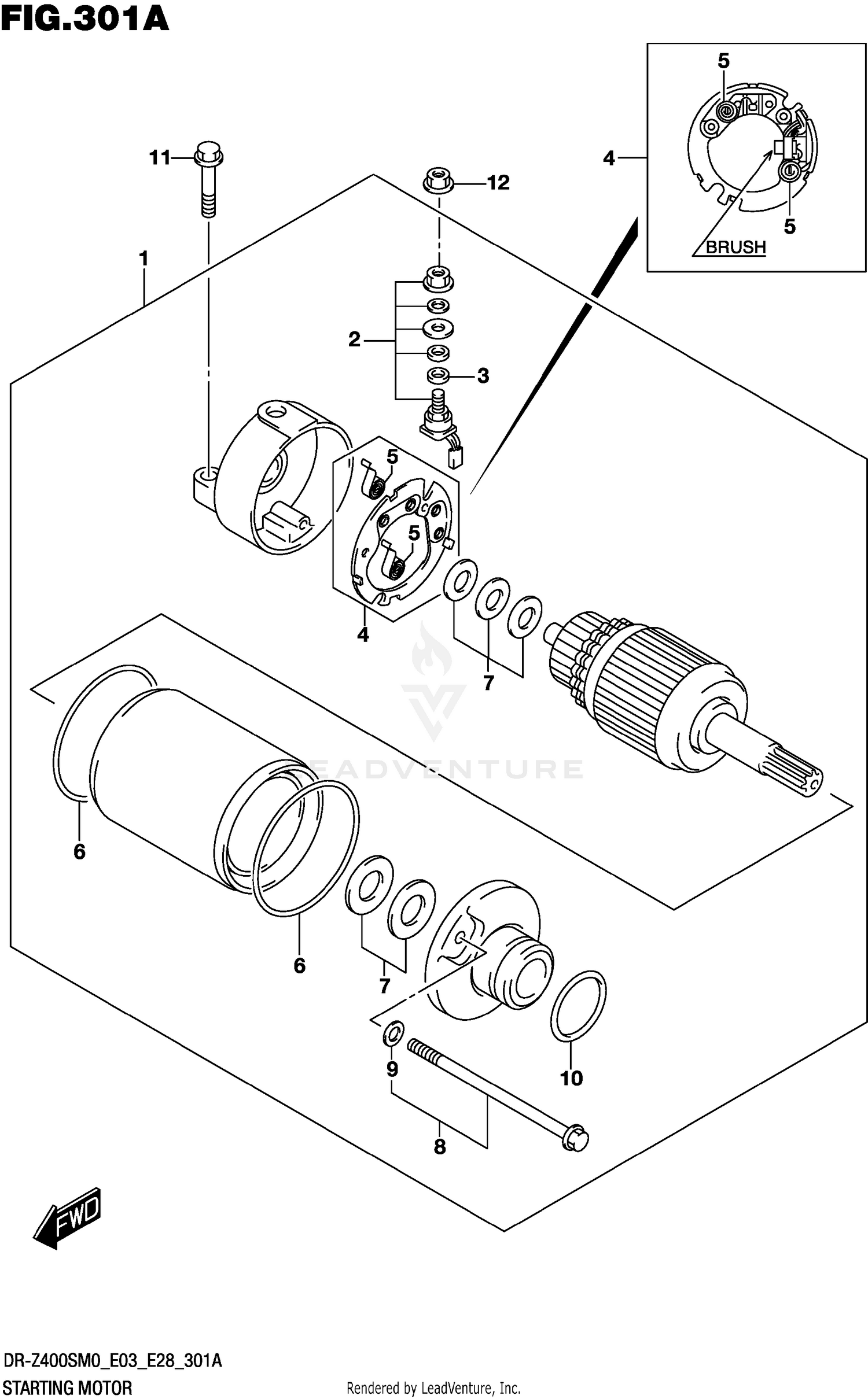 STARTING MOTOR