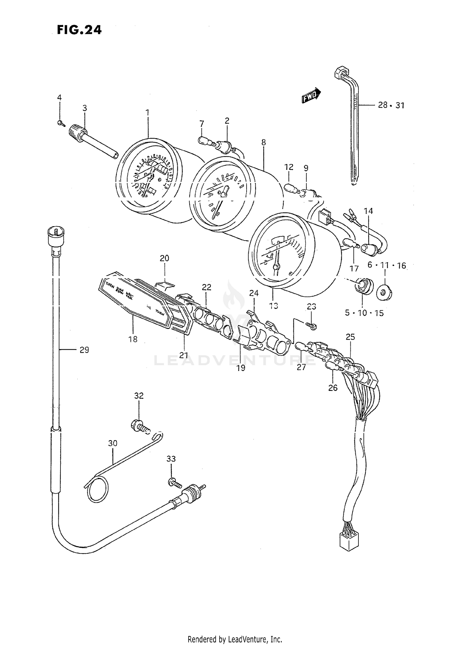 SPEEDOMETER (MODEL J)