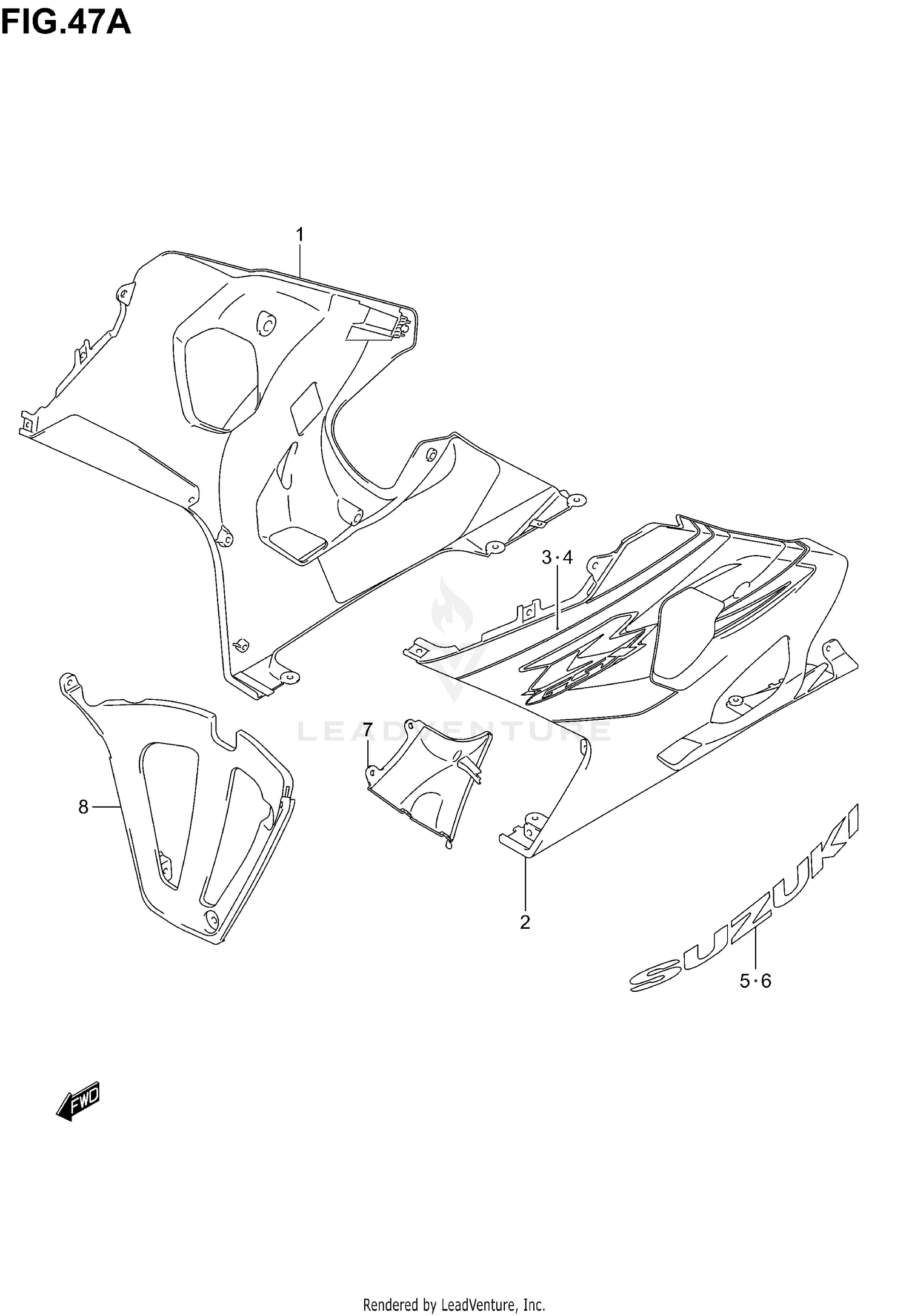 UNDER COWLING (MODEL K5)