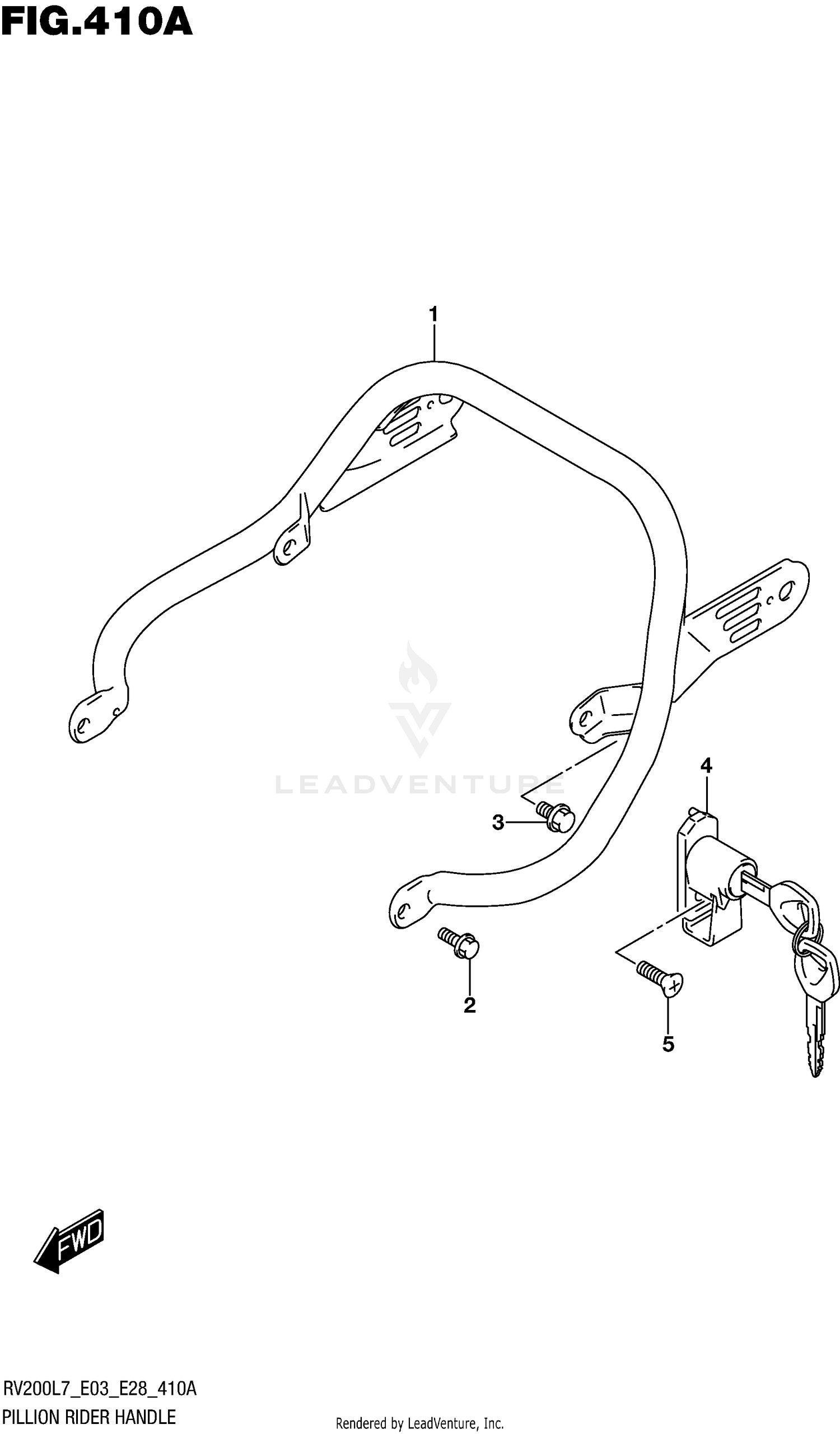 PILLION RIDER HANDLE