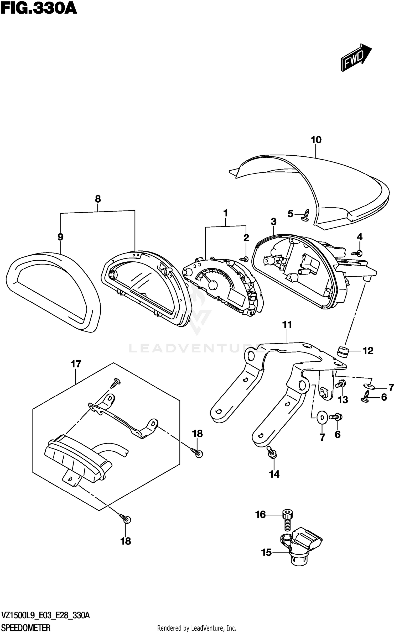 SPEEDOMETER (E03,E33)
