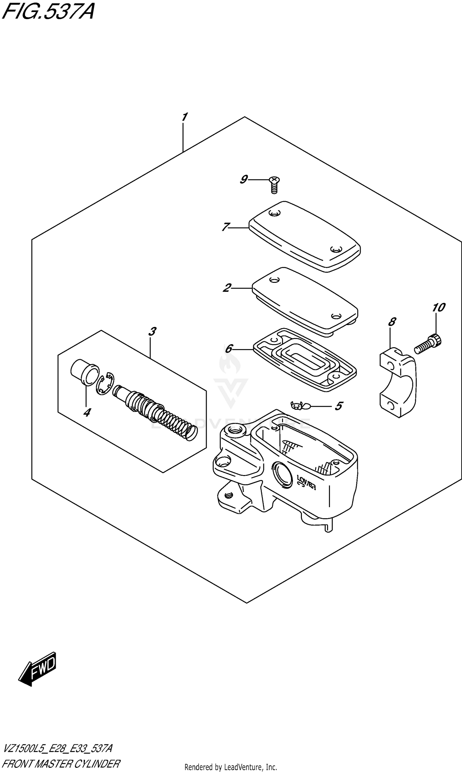 FRONT MASTER CYLINDER
