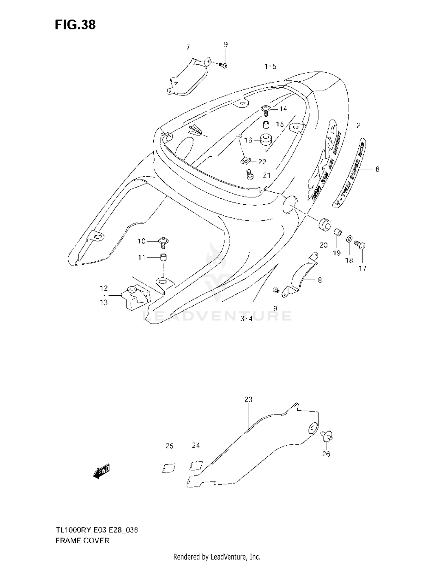 FRAME COVER (MODEL W)