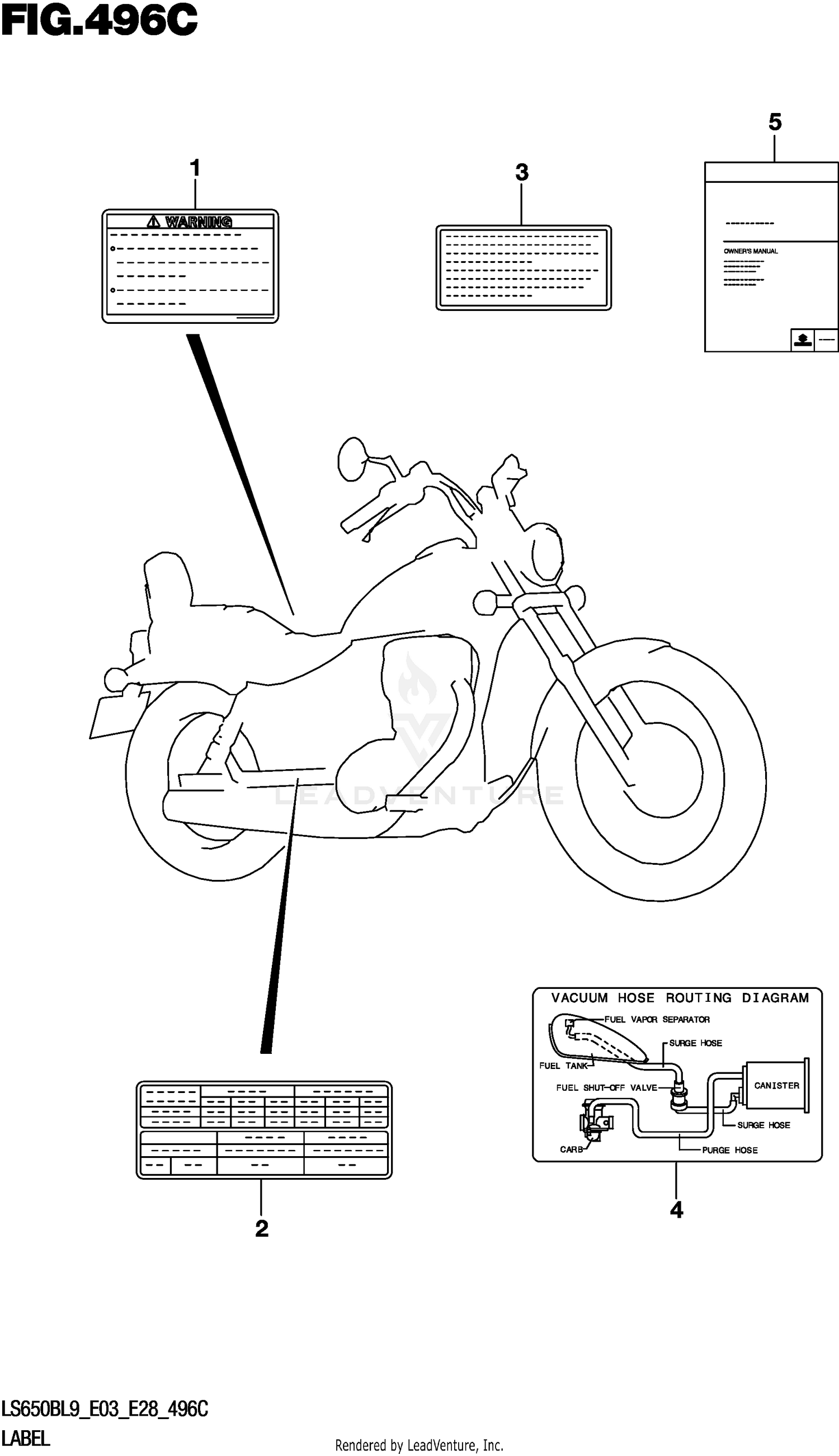 LABEL (LS650BL9 E33)