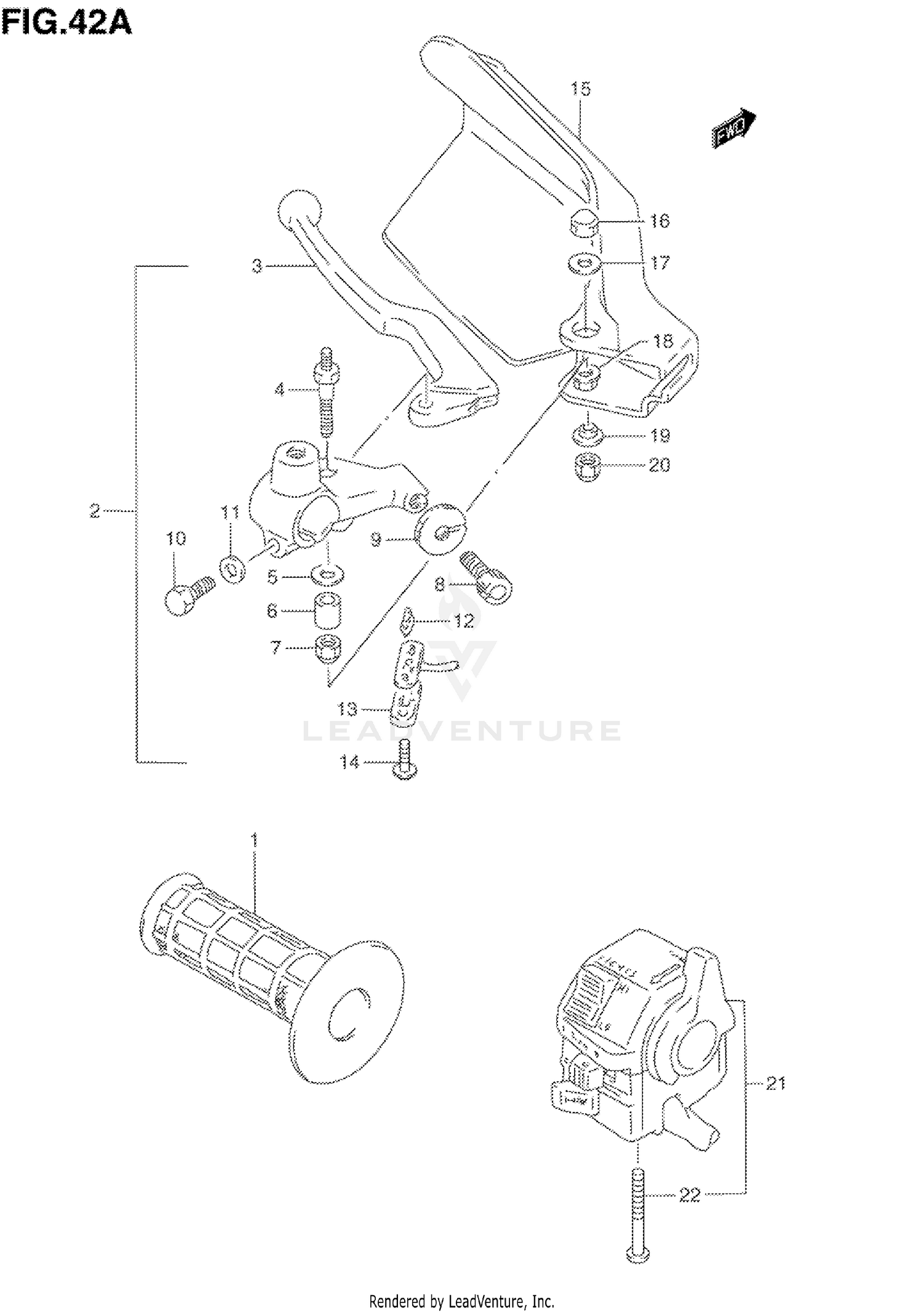 LEFT HANDLE SWITCH (MODEL R/S)
