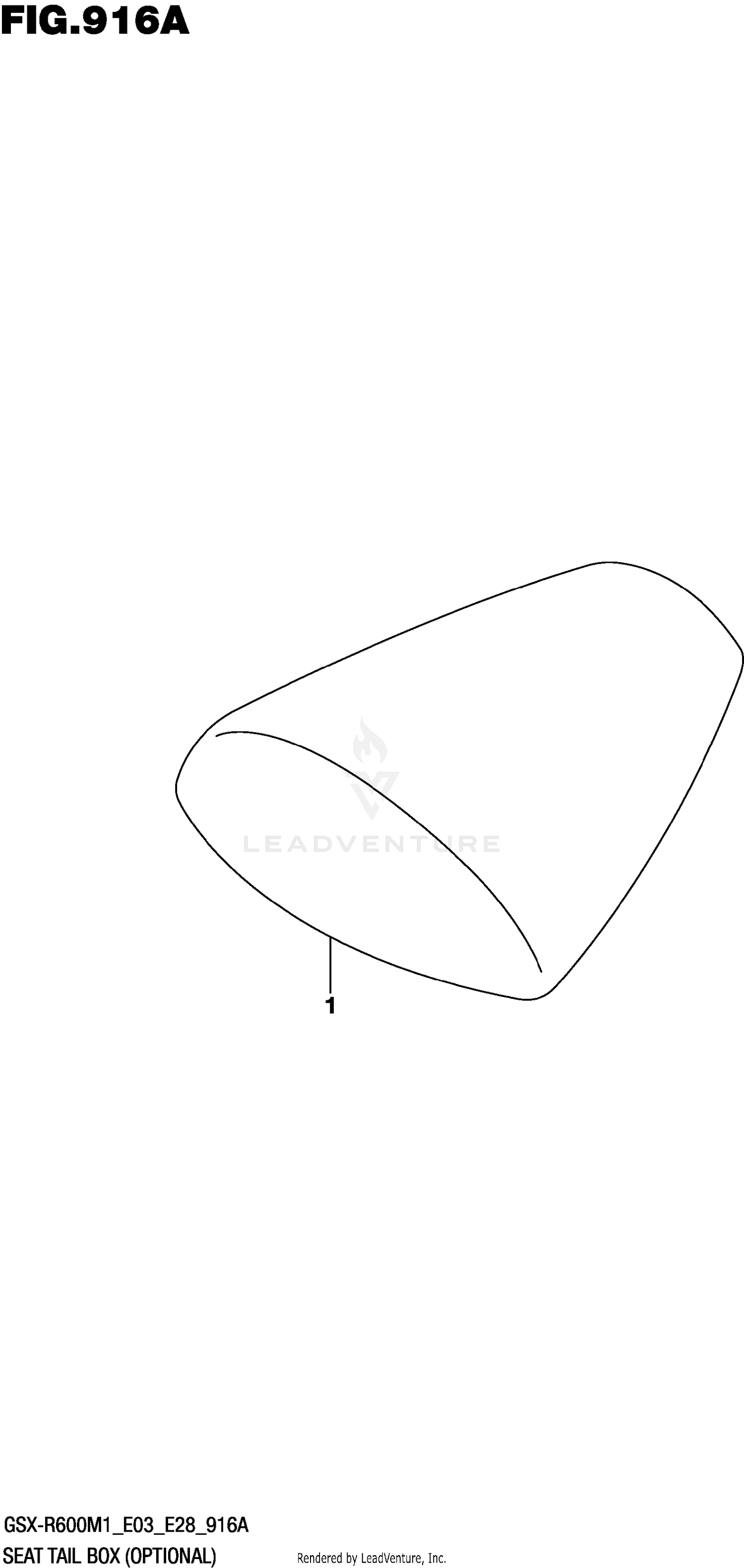 SEAT TAIL BOX (OPTIONAL)