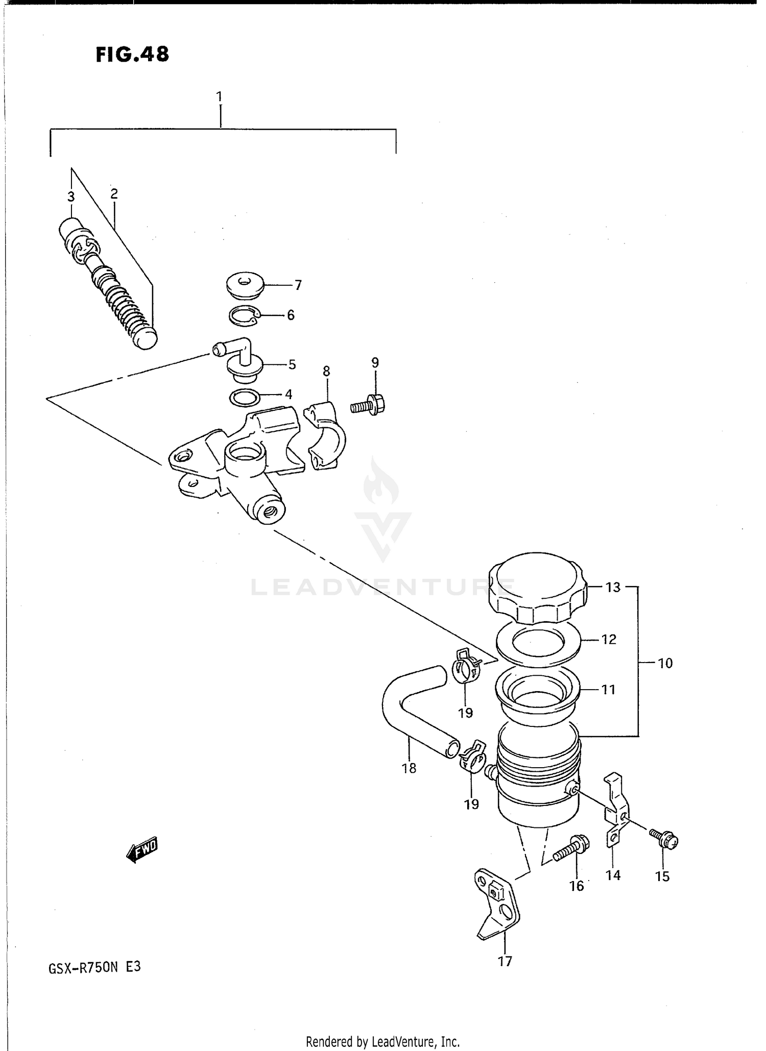FRONT MASTER CYLINDER