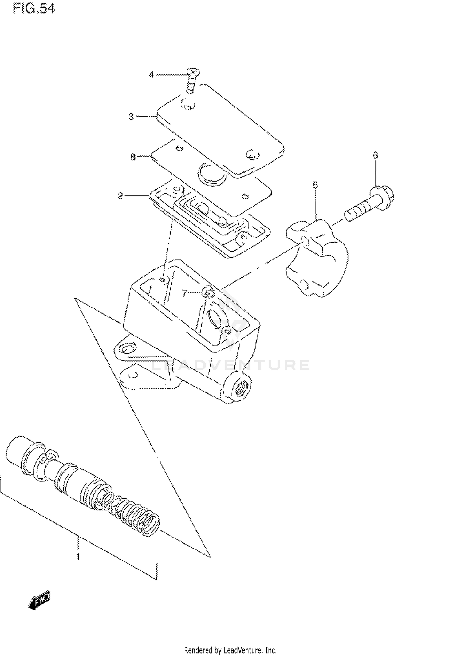 FRONT MASTER CYLINDER